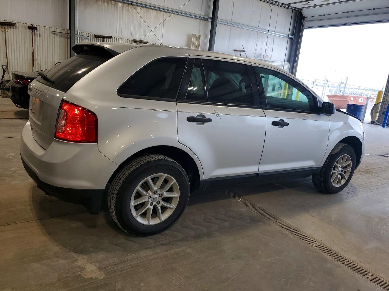 2014 Ford Edge Se Silver vin: 2FMDK3GC5EBA06049