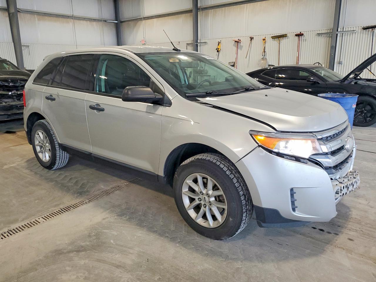 2014 Ford Edge Se Silver vin: 2FMDK3GC5EBA06049