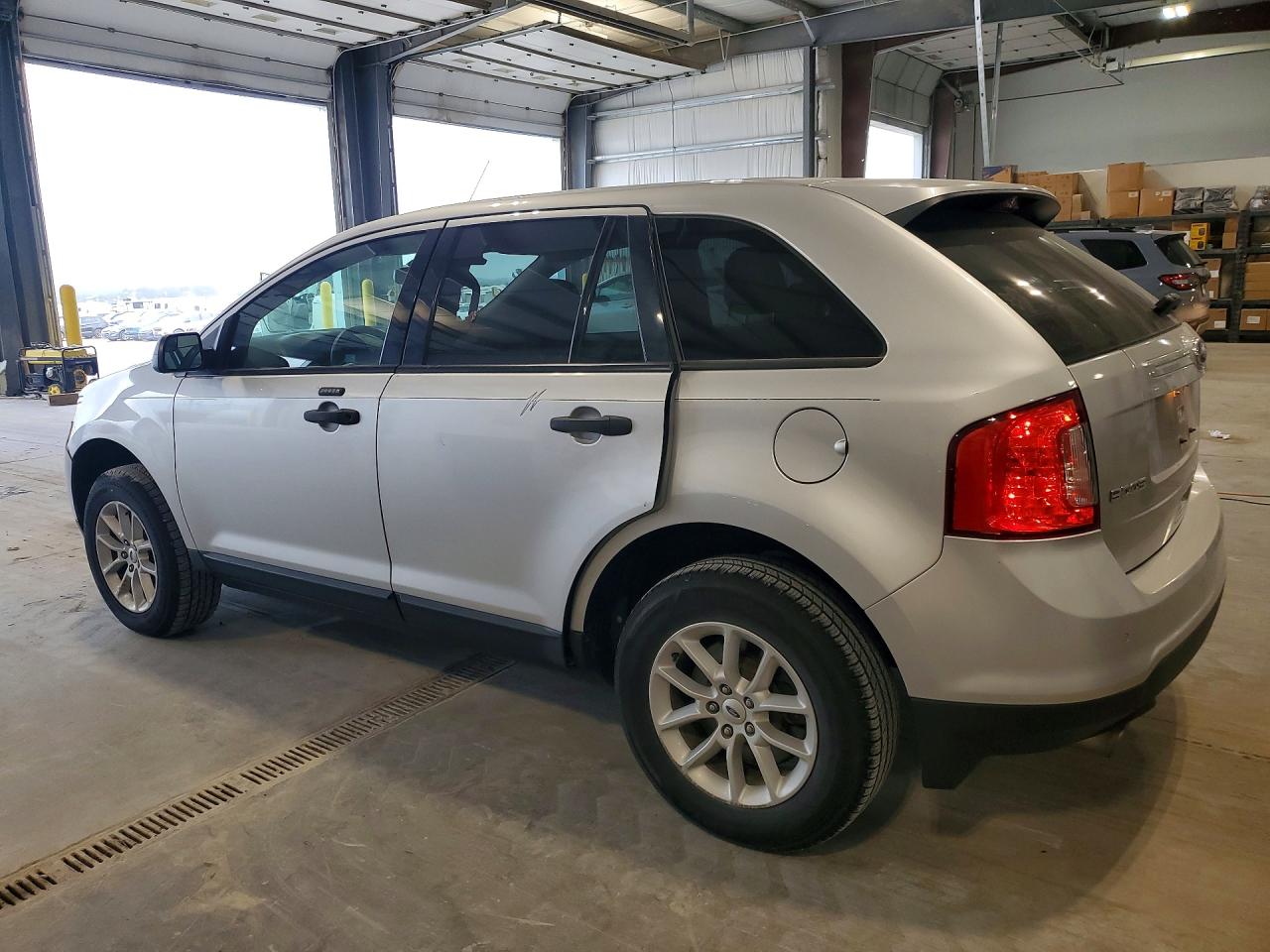 2014 Ford Edge Se Silver vin: 2FMDK3GC5EBA06049