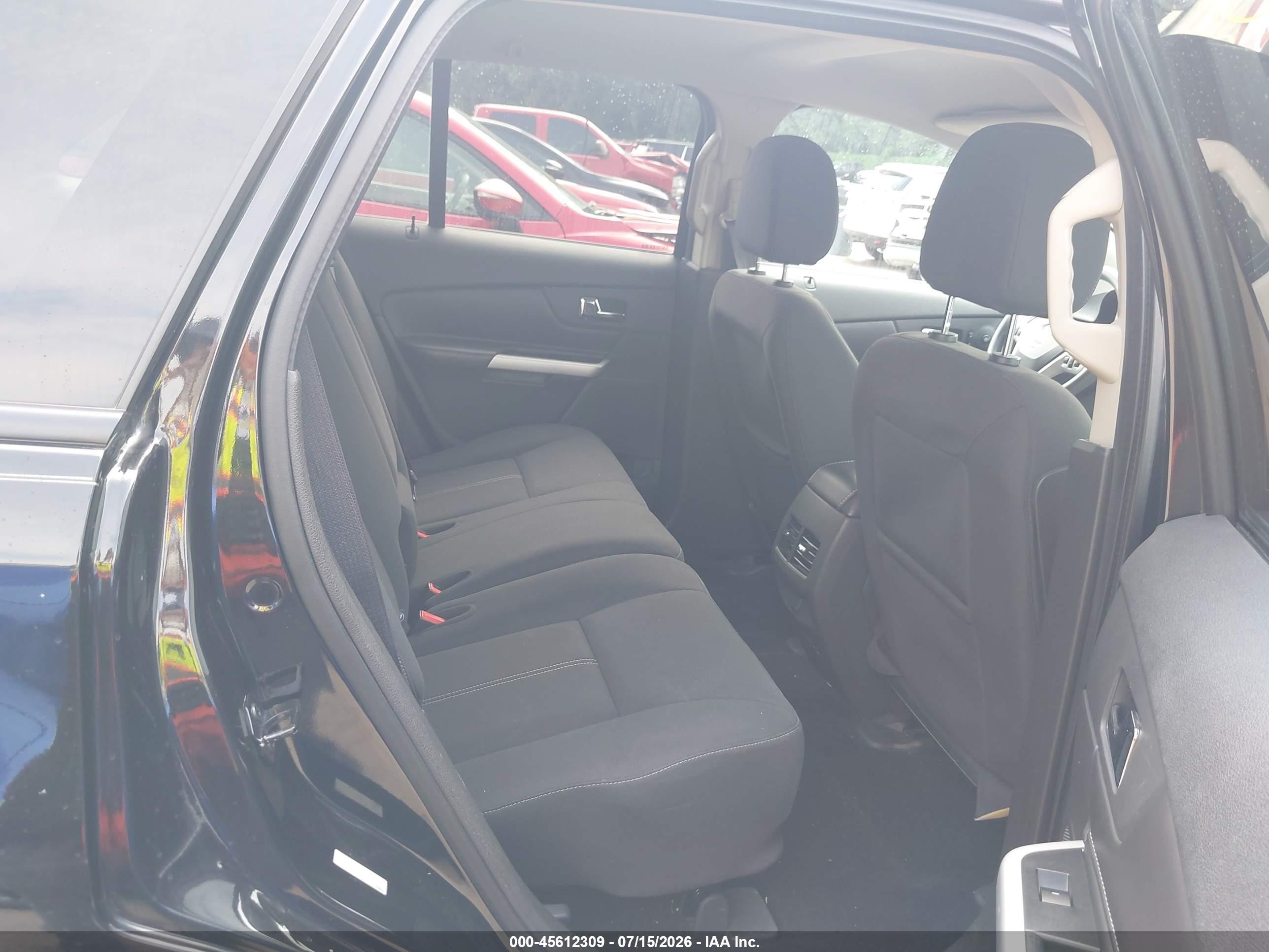 2014 Ford Edge Se Черный vin: 2FMDK3GC5EBA41285