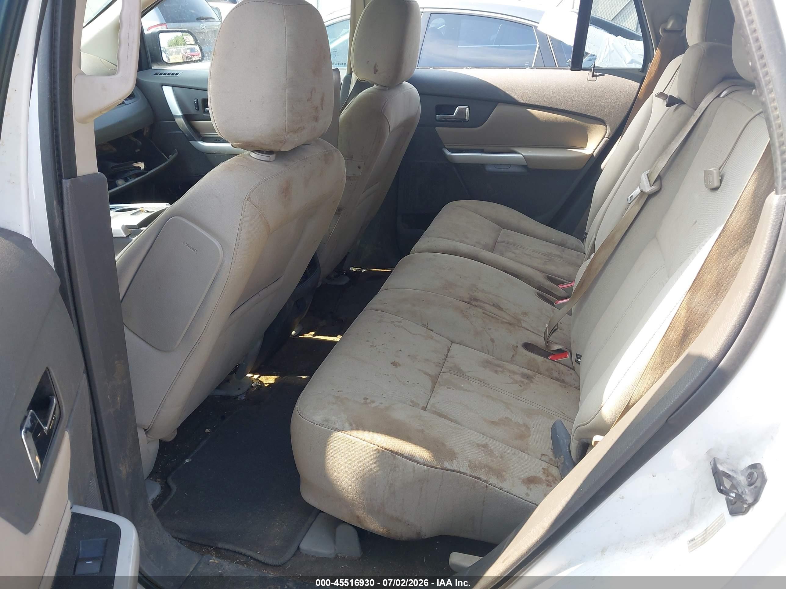 2014 Ford Edge Se Белый vin: 2FMDK3GC5EBB34548