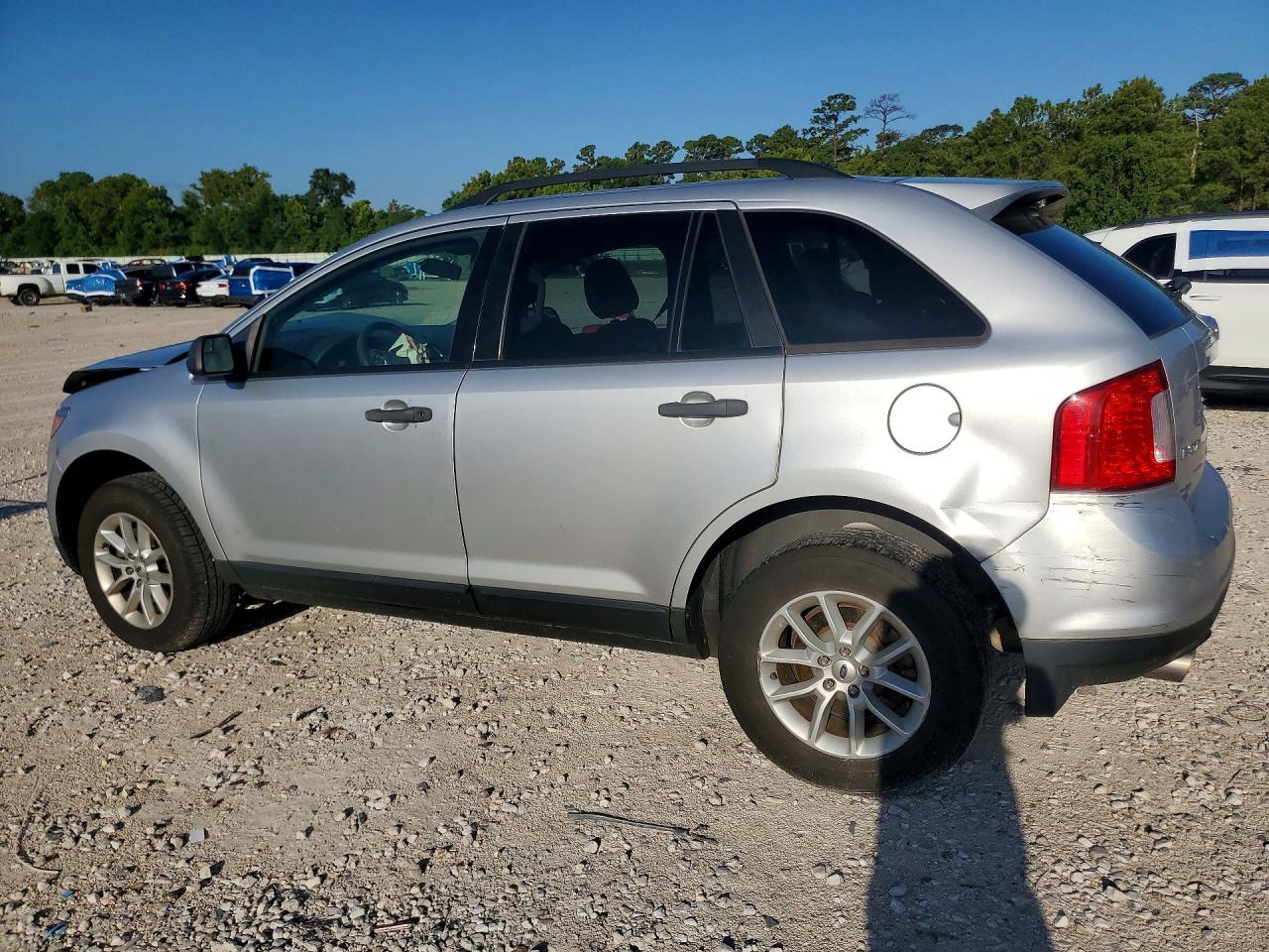 2014 Ford Edge Se Silver vin: 2FMDK3GC5EBB54959