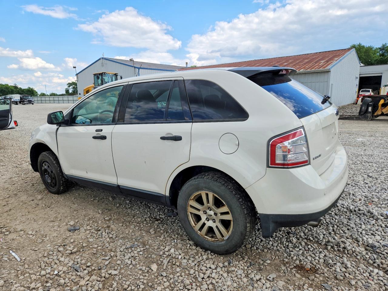 2010 Ford Edge Se White vin: 2FMDK3GC6ABA06541