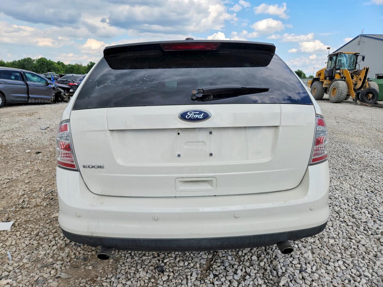 2010 Ford Edge Se White vin: 2FMDK3GC6ABA06541