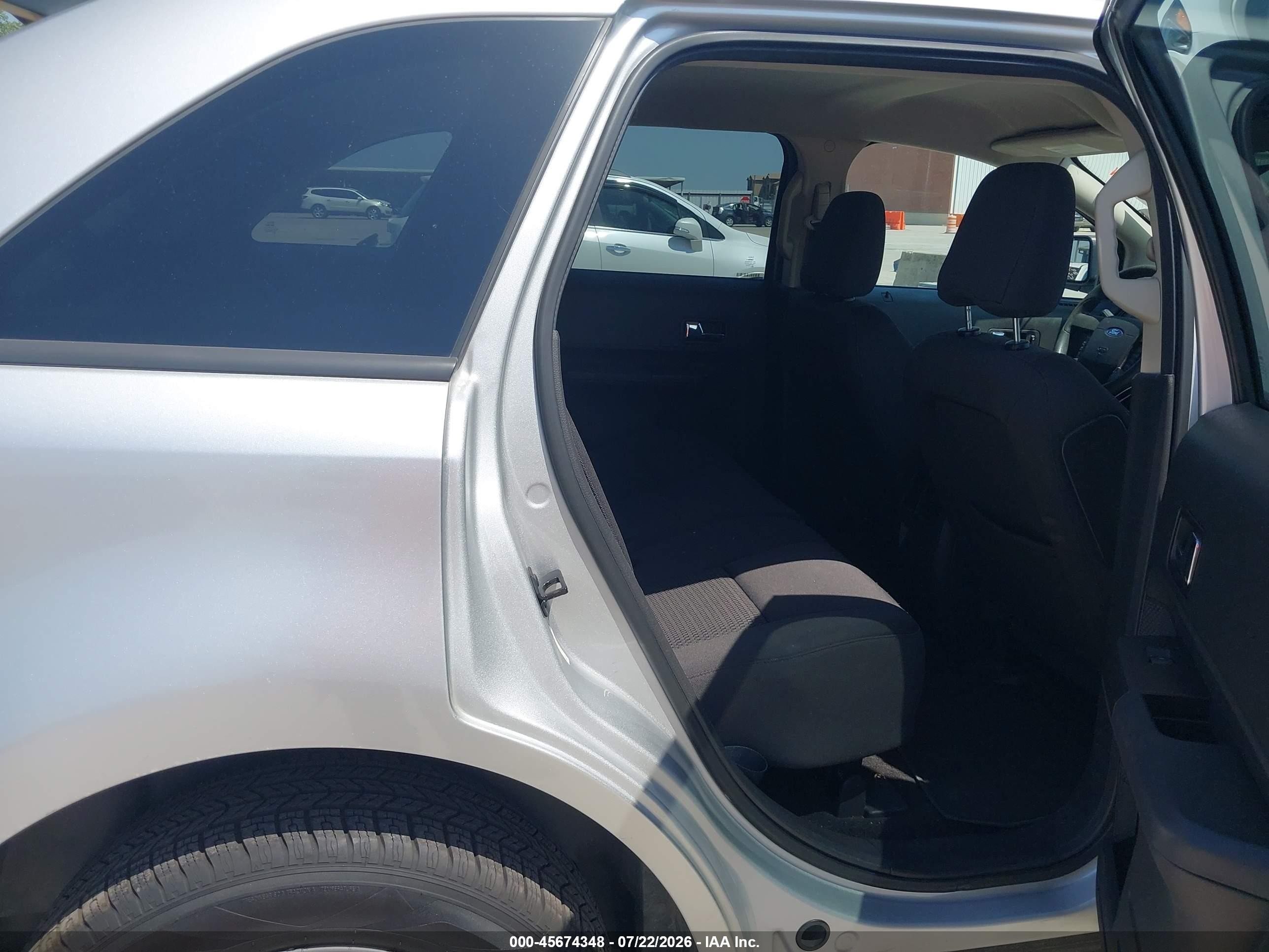 2010 Ford Edge Se Silver vin: 2FMDK3GC6ABA67064
