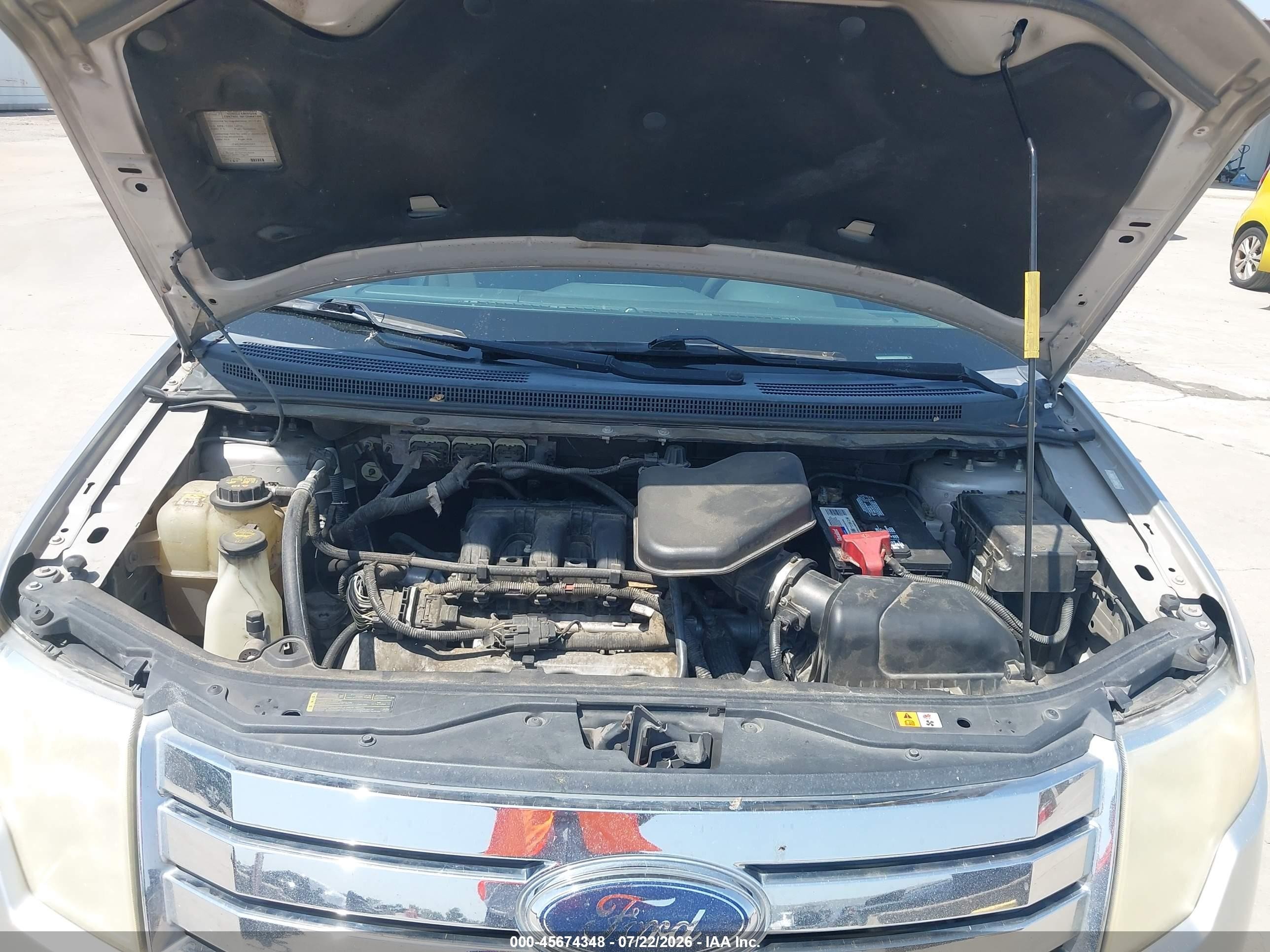 2010 Ford Edge Se Silver vin: 2FMDK3GC6ABA67064