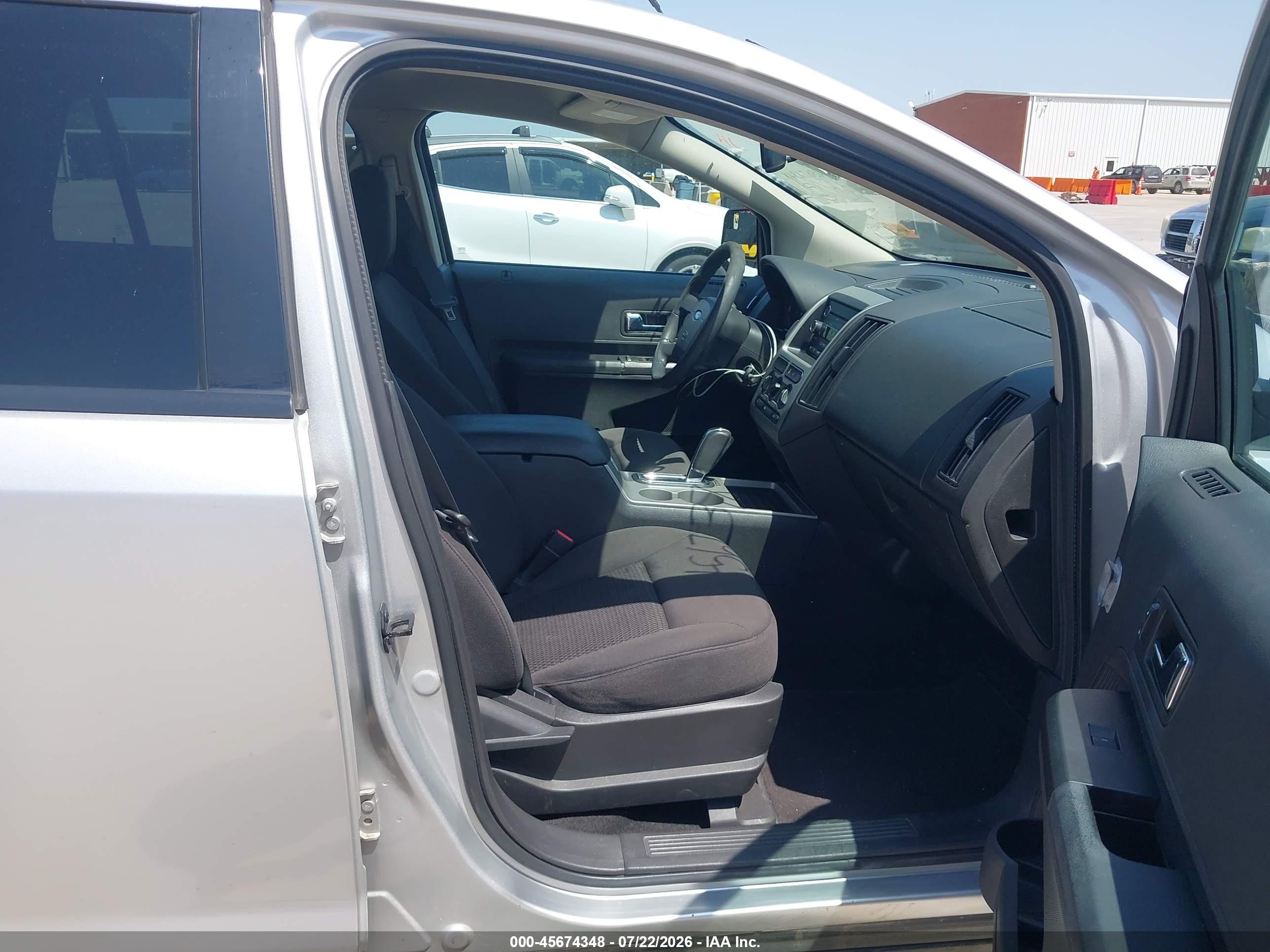 2010 Ford Edge Se Silver vin: 2FMDK3GC6ABA67064