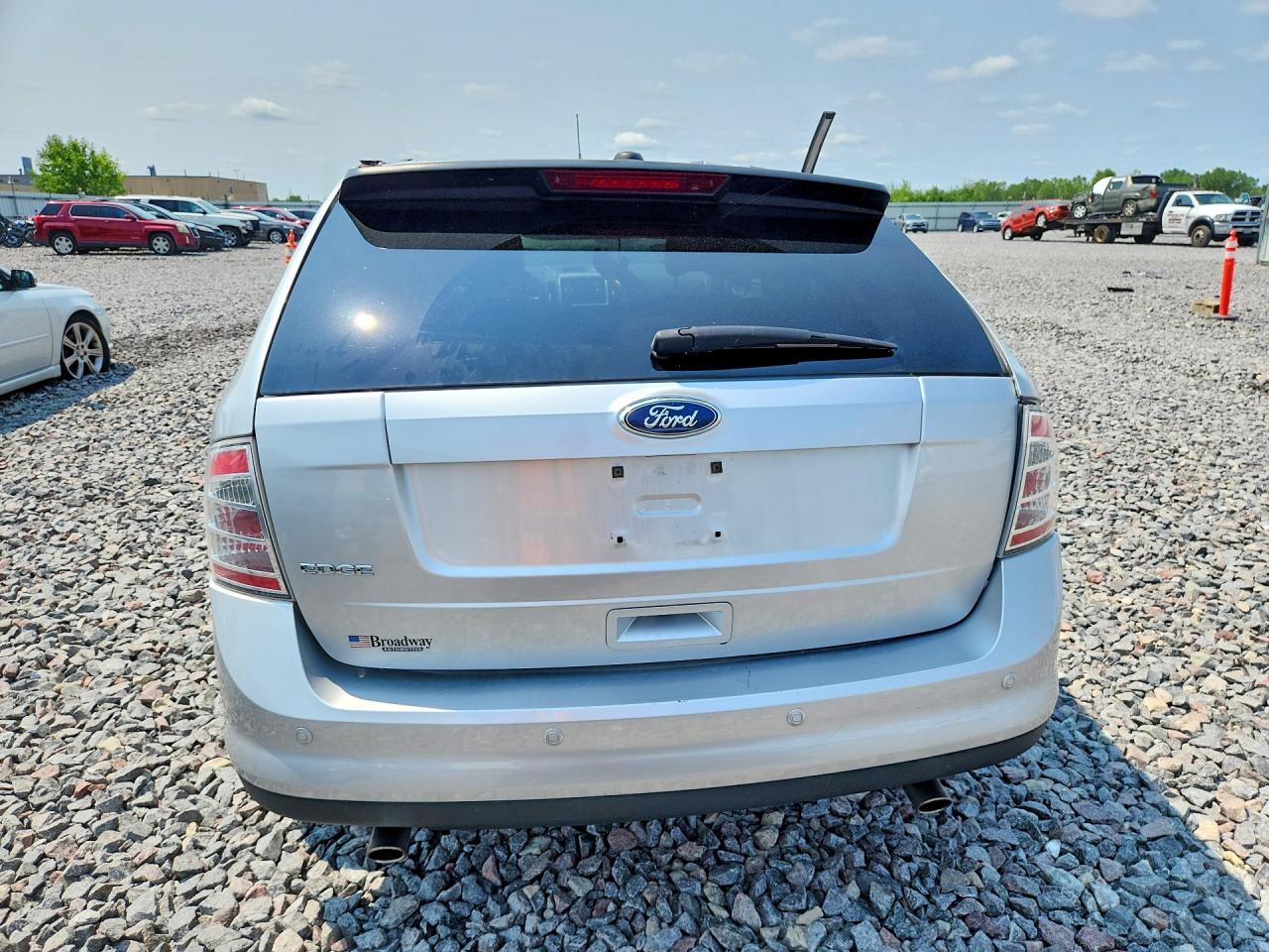 2010 Ford Edge Se Silver vin: 2FMDK3GC6ABB16358