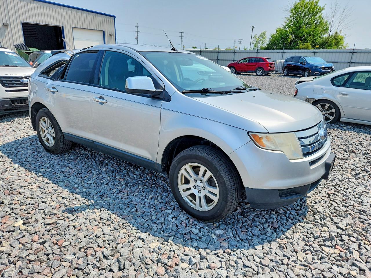 2010 Ford Edge Se Silver vin: 2FMDK3GC6ABB16358
