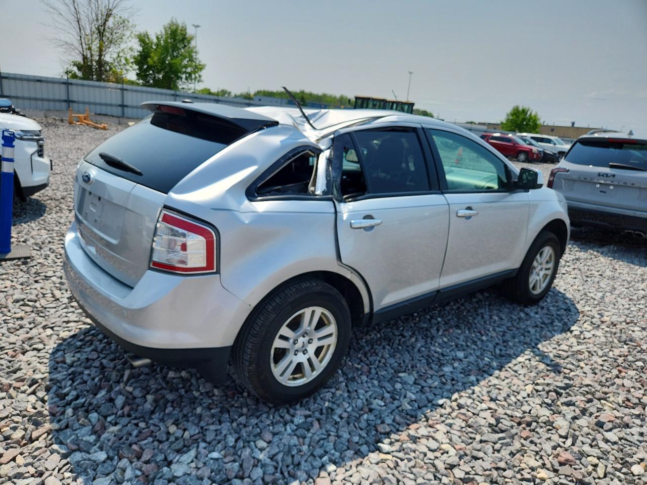 2010 Ford Edge Se Silver vin: 2FMDK3GC6ABB16358