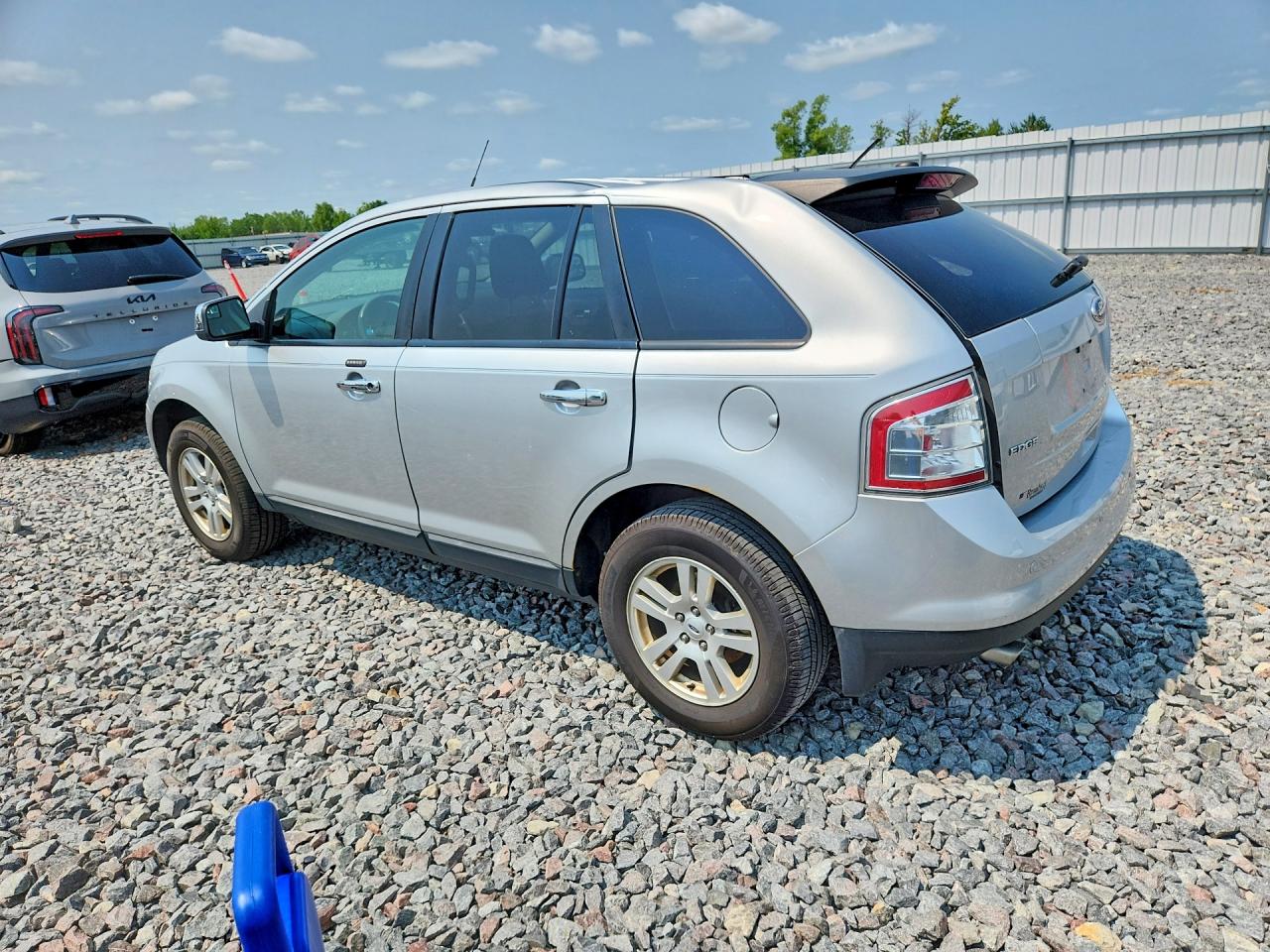 2010 Ford Edge Se Silver vin: 2FMDK3GC6ABB16358