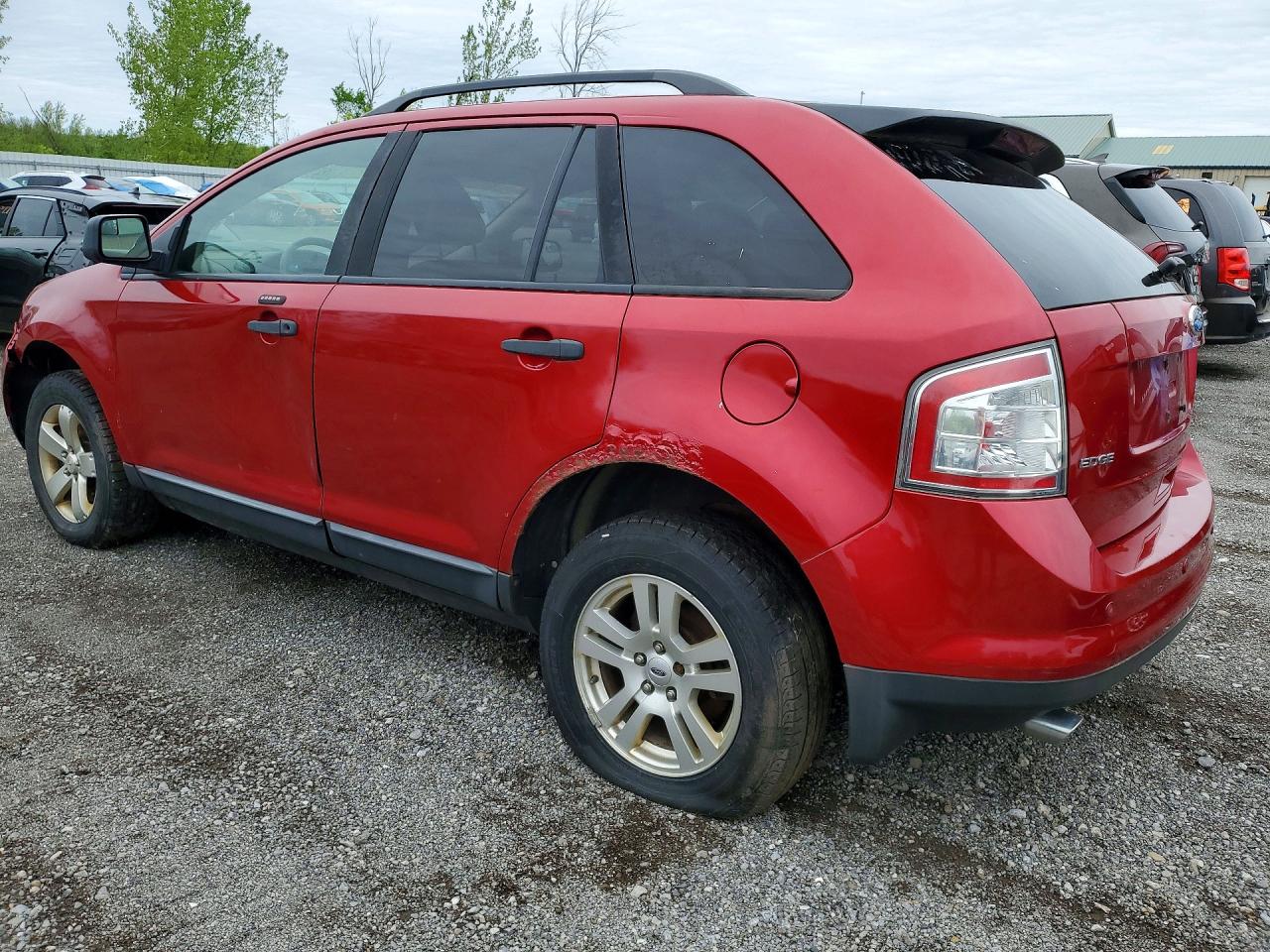 2010 Ford Edge Se Red vin: 2FMDK3GC6ABB35122