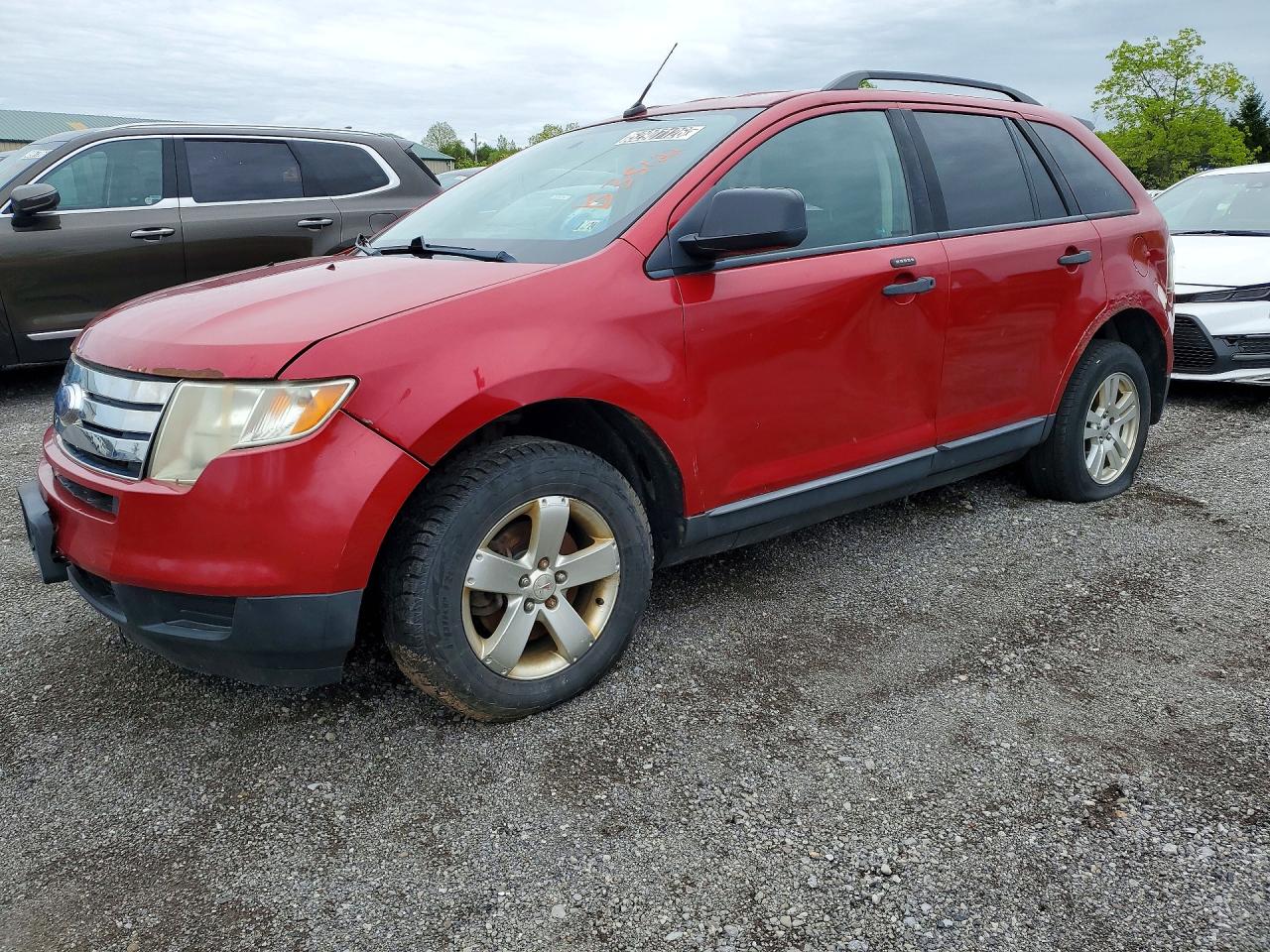 2010 Ford Edge Se Red vin: 2FMDK3GC6ABB35122