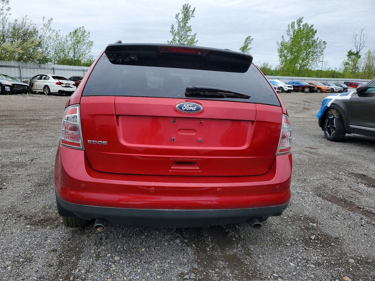 2010 Ford Edge Se Red vin: 2FMDK3GC6ABB35122