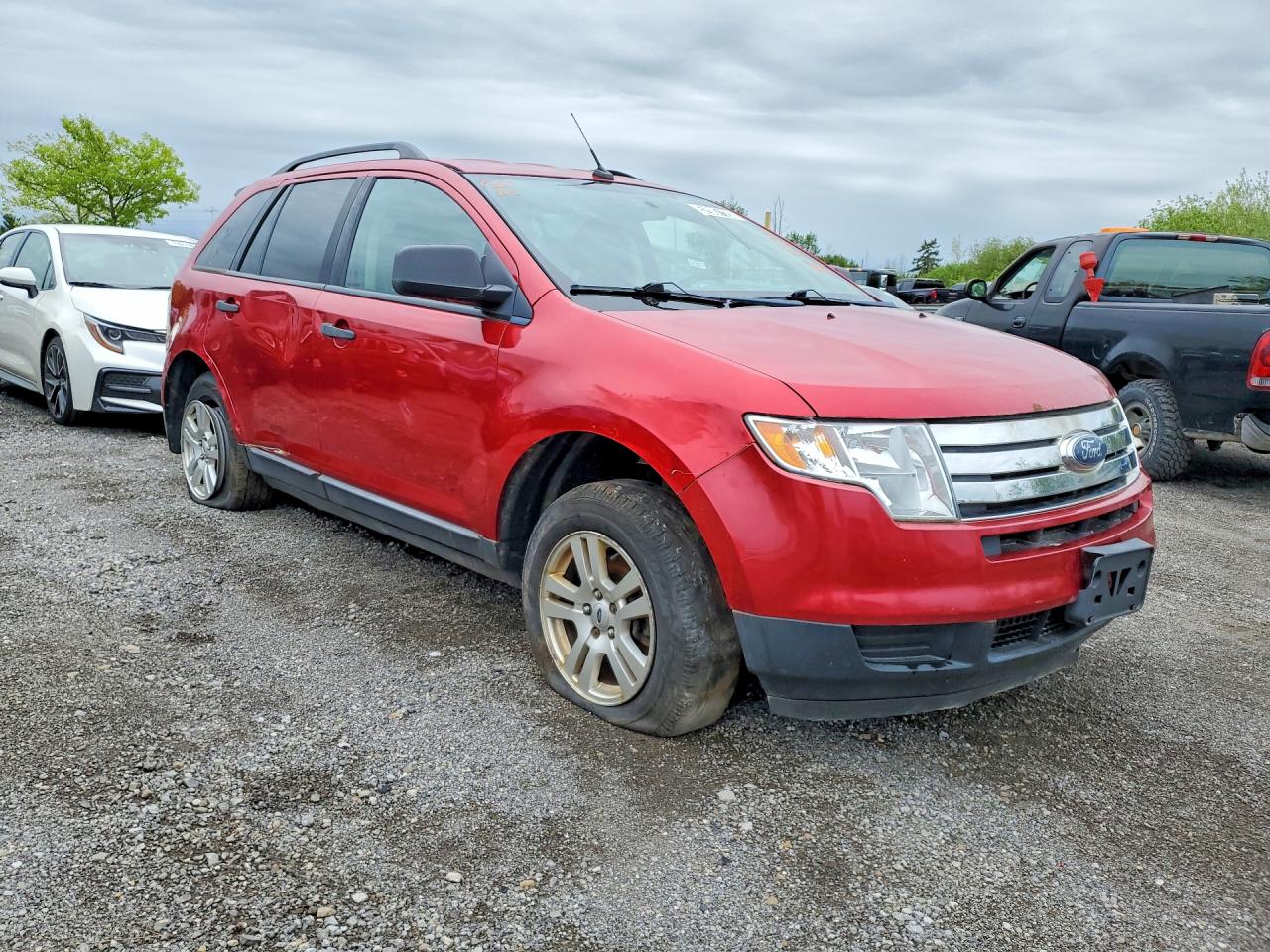 2010 Ford Edge Se Red vin: 2FMDK3GC6ABB35122