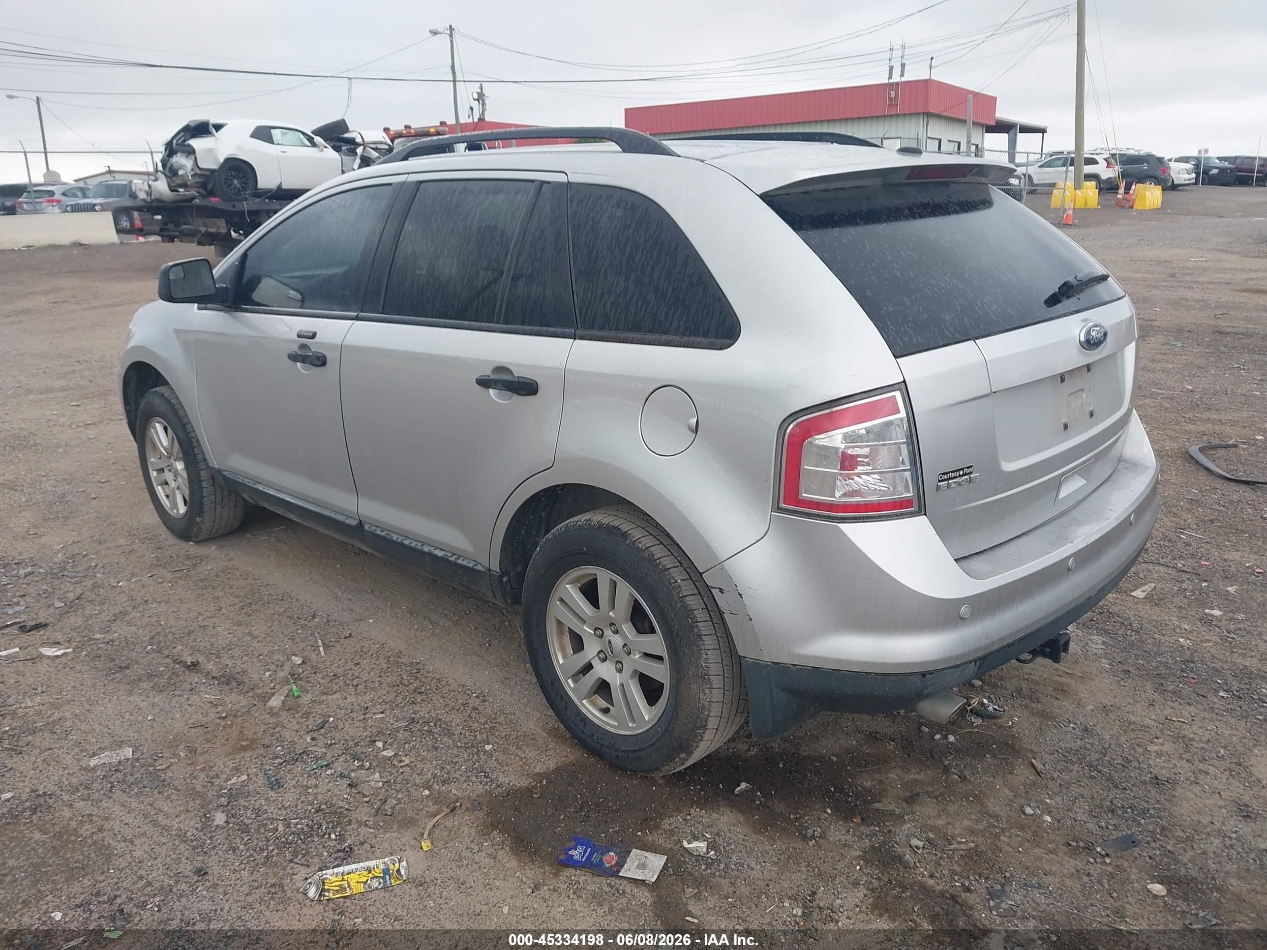 2010 Ford Edge Se Серебряный vin: 2FMDK3GC6ABB50915