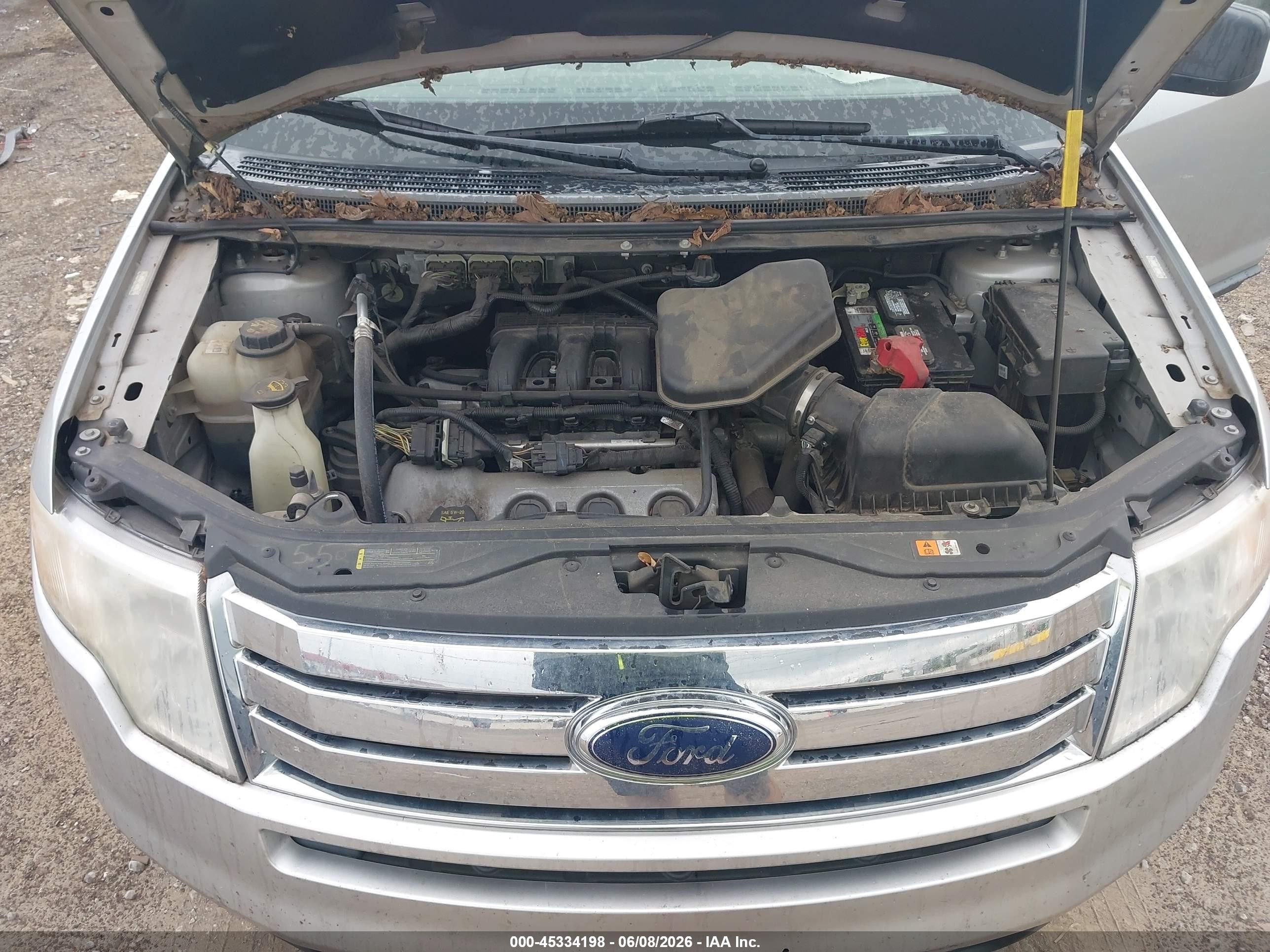 2010 Ford Edge Se Серебряный vin: 2FMDK3GC6ABB50915