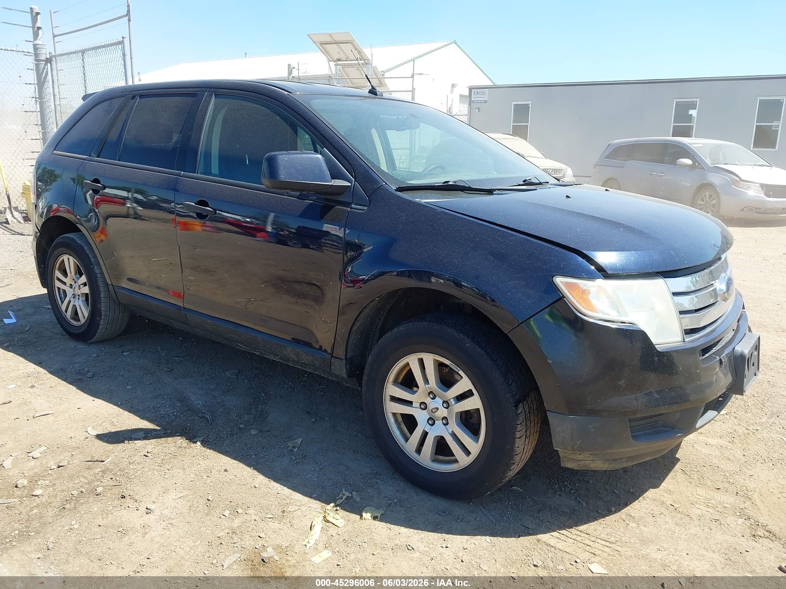 2010 Ford Edge Se Dark Blue vin: 2FMDK3GC6ABB51482