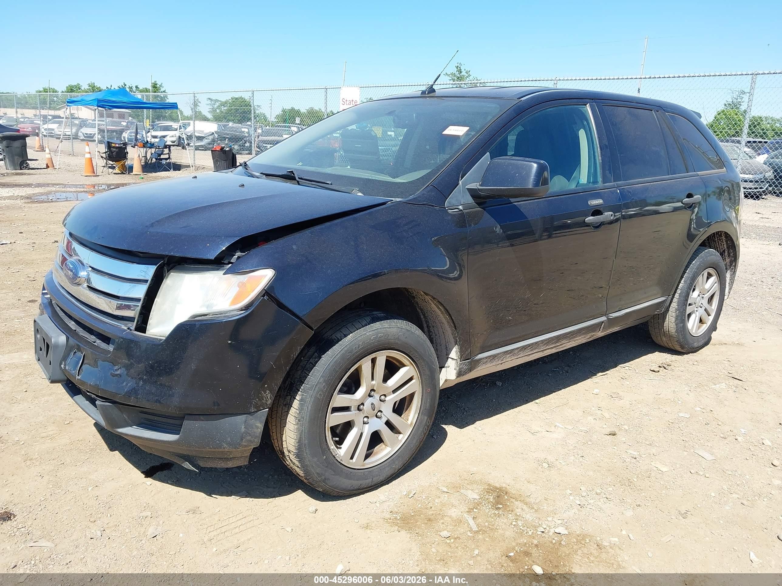 2010 Ford Edge Se Dark Blue vin: 2FMDK3GC6ABB51482
