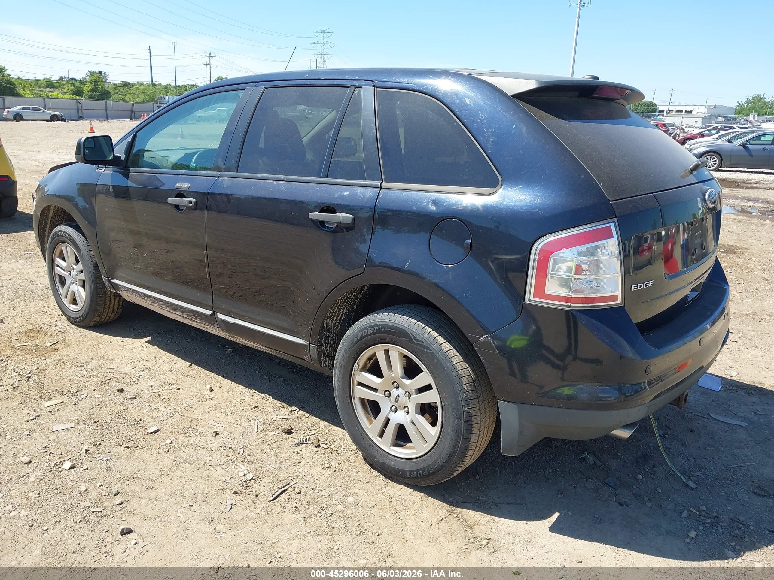 2010 Ford Edge Se Dark Blue vin: 2FMDK3GC6ABB51482