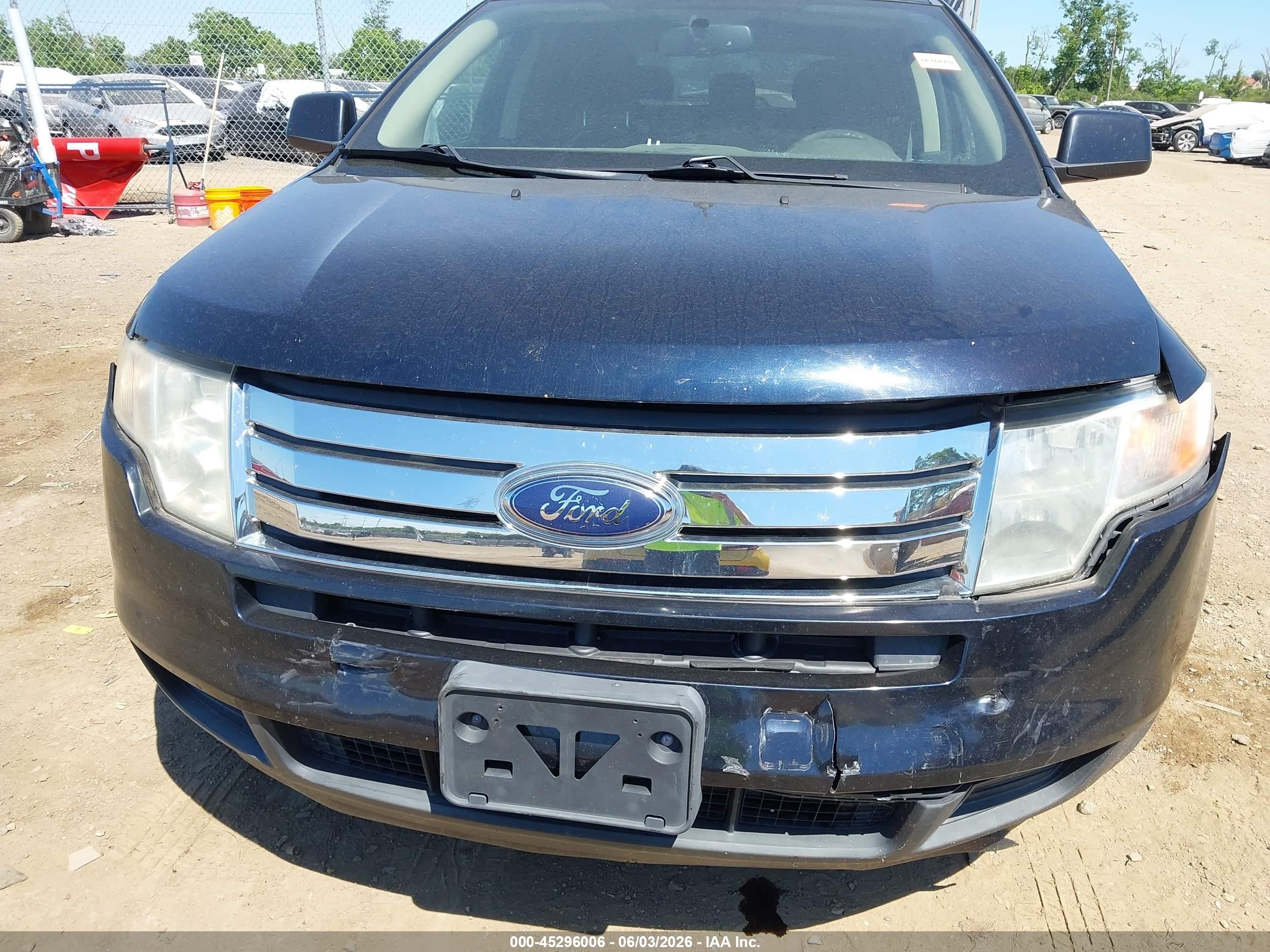 2010 Ford Edge Se Dark Blue vin: 2FMDK3GC6ABB51482