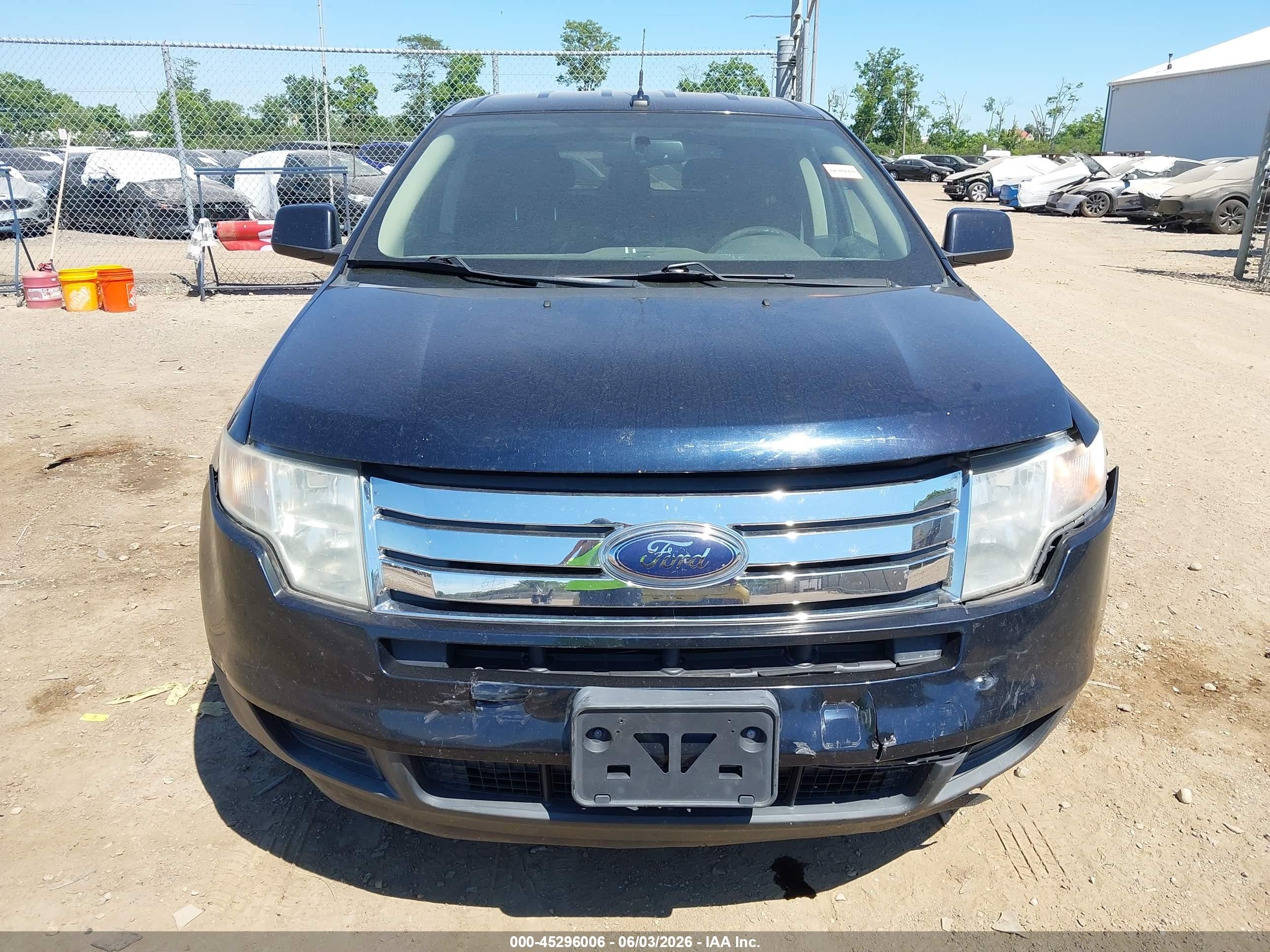 2010 Ford Edge Se Dark Blue vin: 2FMDK3GC6ABB51482