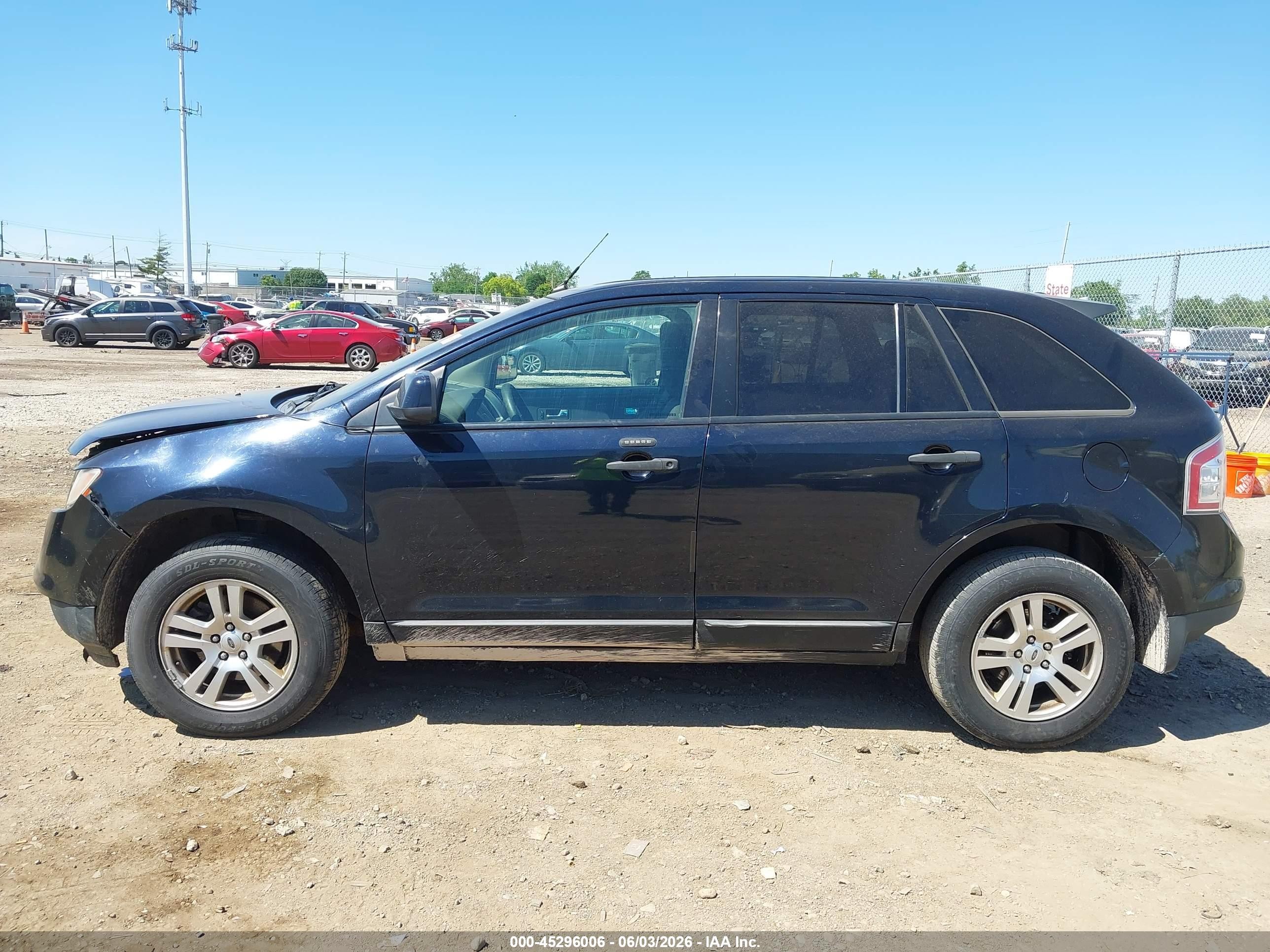 2010 Ford Edge Se Dark Blue vin: 2FMDK3GC6ABB51482