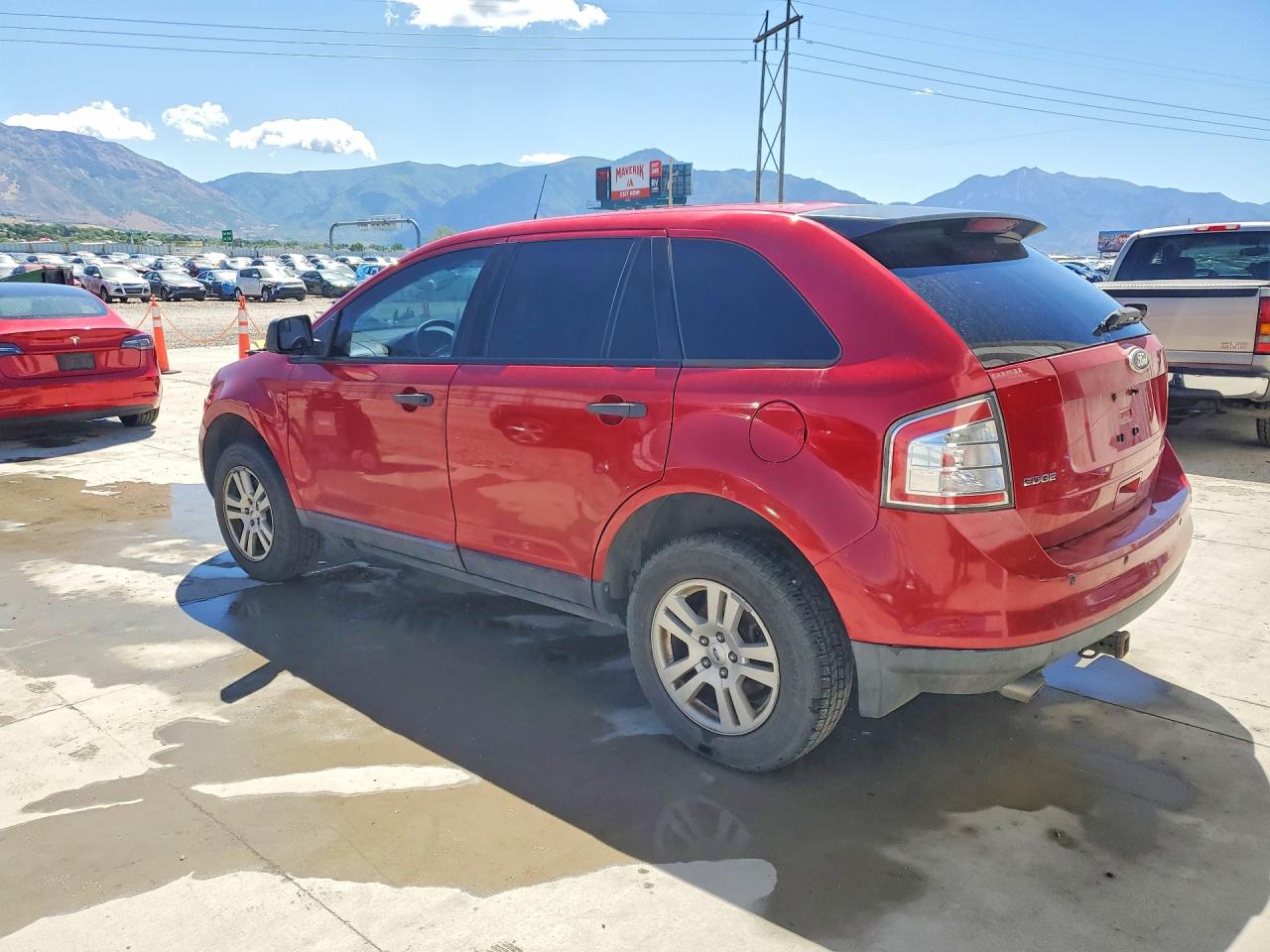 2010 Ford Edge Se Red vin: 2FMDK3GC6ABB65902
