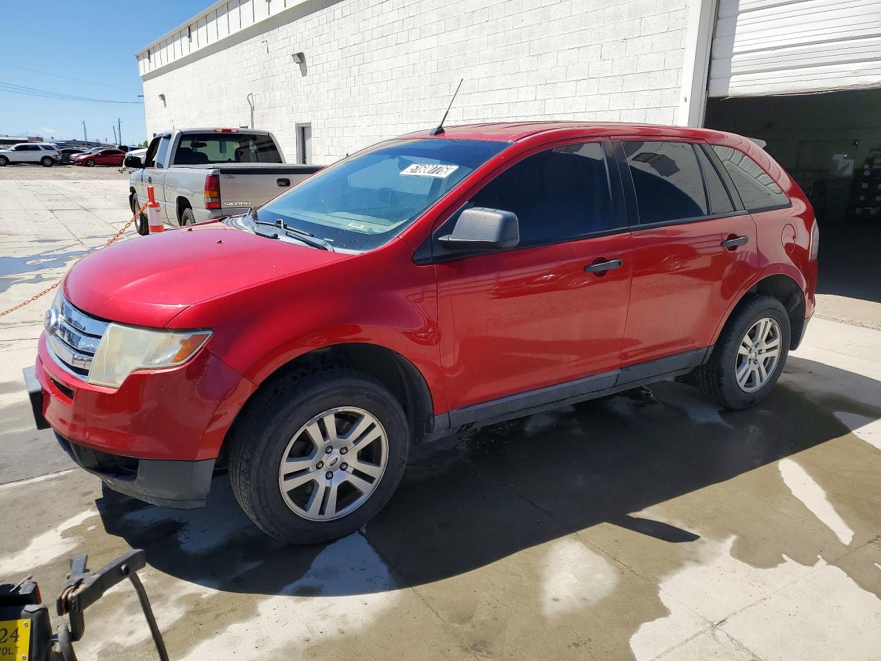 2010 Ford Edge Se Red vin: 2FMDK3GC6ABB65902