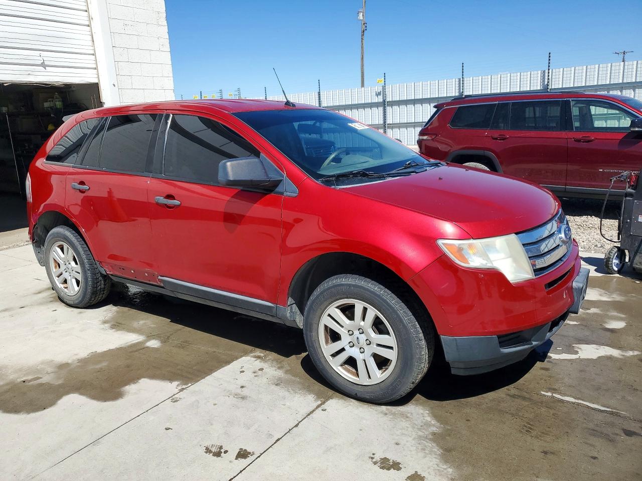 2010 Ford Edge Se Red vin: 2FMDK3GC6ABB65902