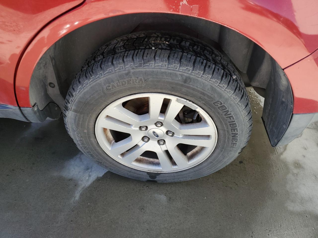 2010 Ford Edge Se Red vin: 2FMDK3GC6ABB65902 Damage: Left Qtr Panel, Peeling, 1 To 2 Inches