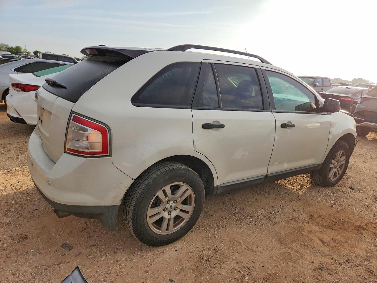 2010 Ford Edge Se White vin: 2FMDK3GC6ABB68833