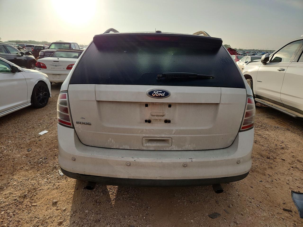2010 Ford Edge Se White vin: 2FMDK3GC6ABB68833