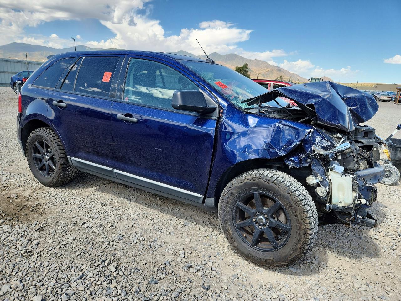 2011 Ford Edge Se Blue vin: 2FMDK3GC6BBA50590
