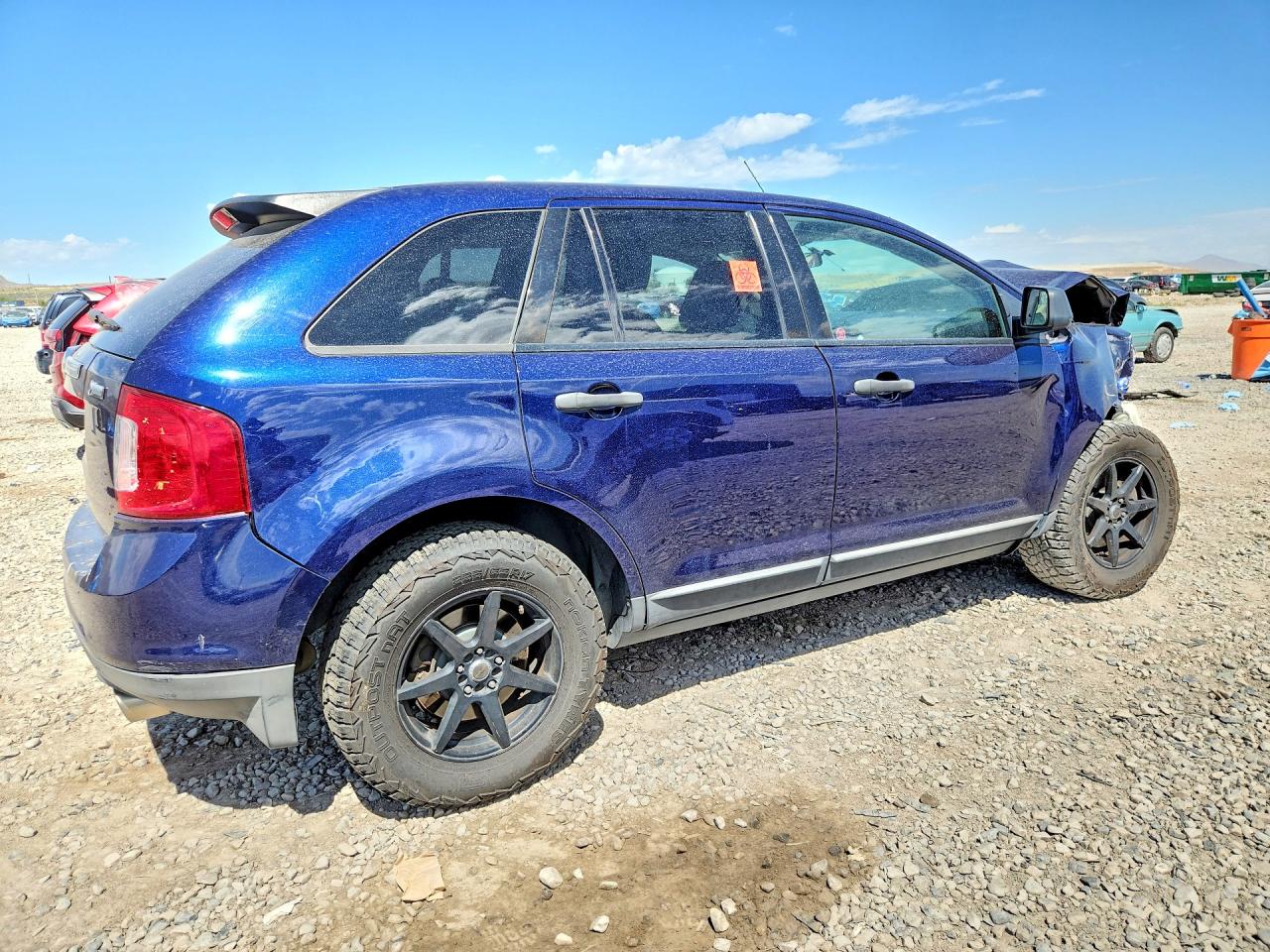 2011 Ford Edge Se Blue vin: 2FMDK3GC6BBA50590
