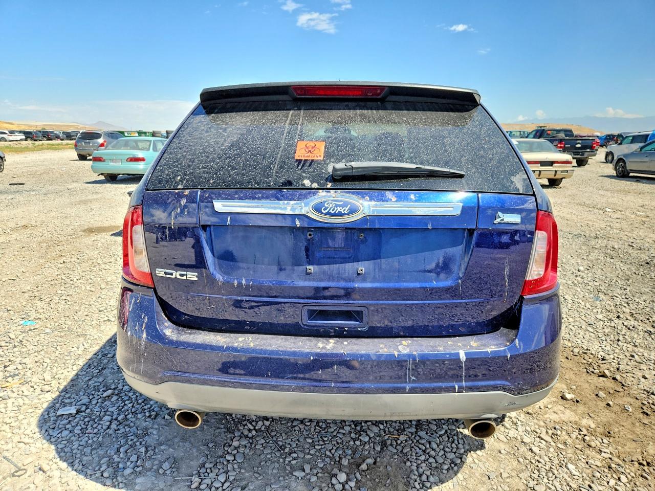 2011 Ford Edge Se Blue vin: 2FMDK3GC6BBA50590
