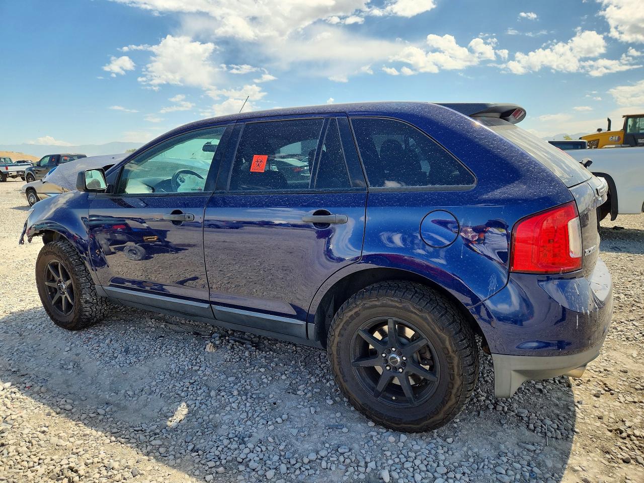 2011 Ford Edge Se Blue vin: 2FMDK3GC6BBA50590