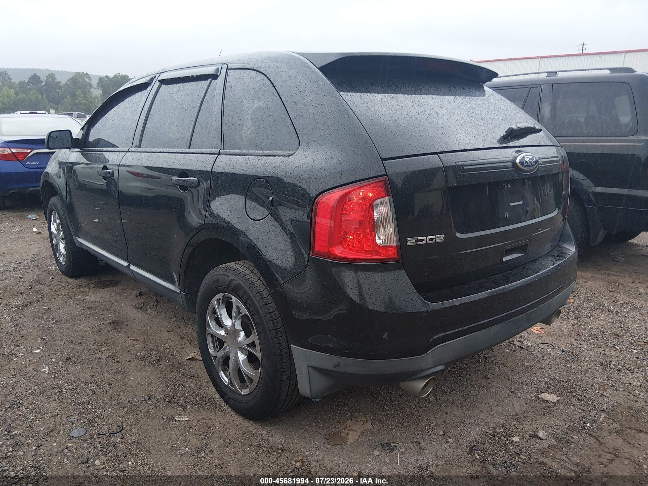 2011 Ford Edge Se Black vin: 2FMDK3GC6BBA88997