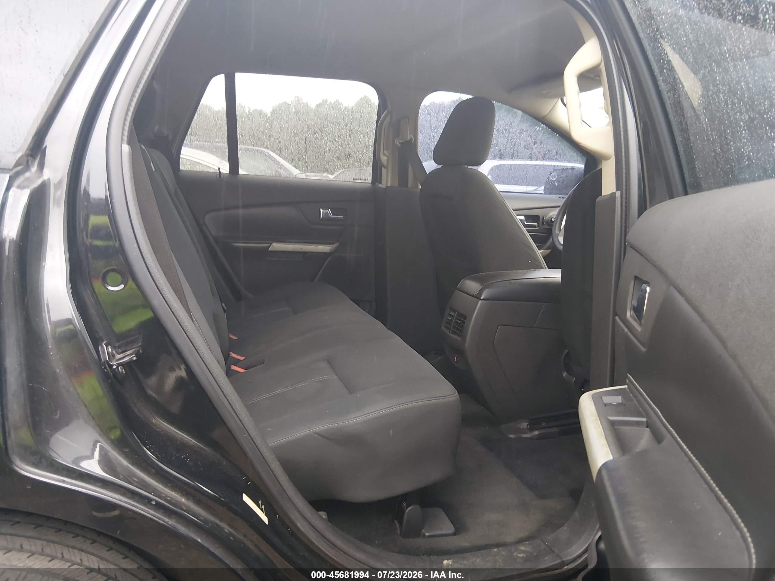 2011 Ford Edge Se Black vin: 2FMDK3GC6BBA88997