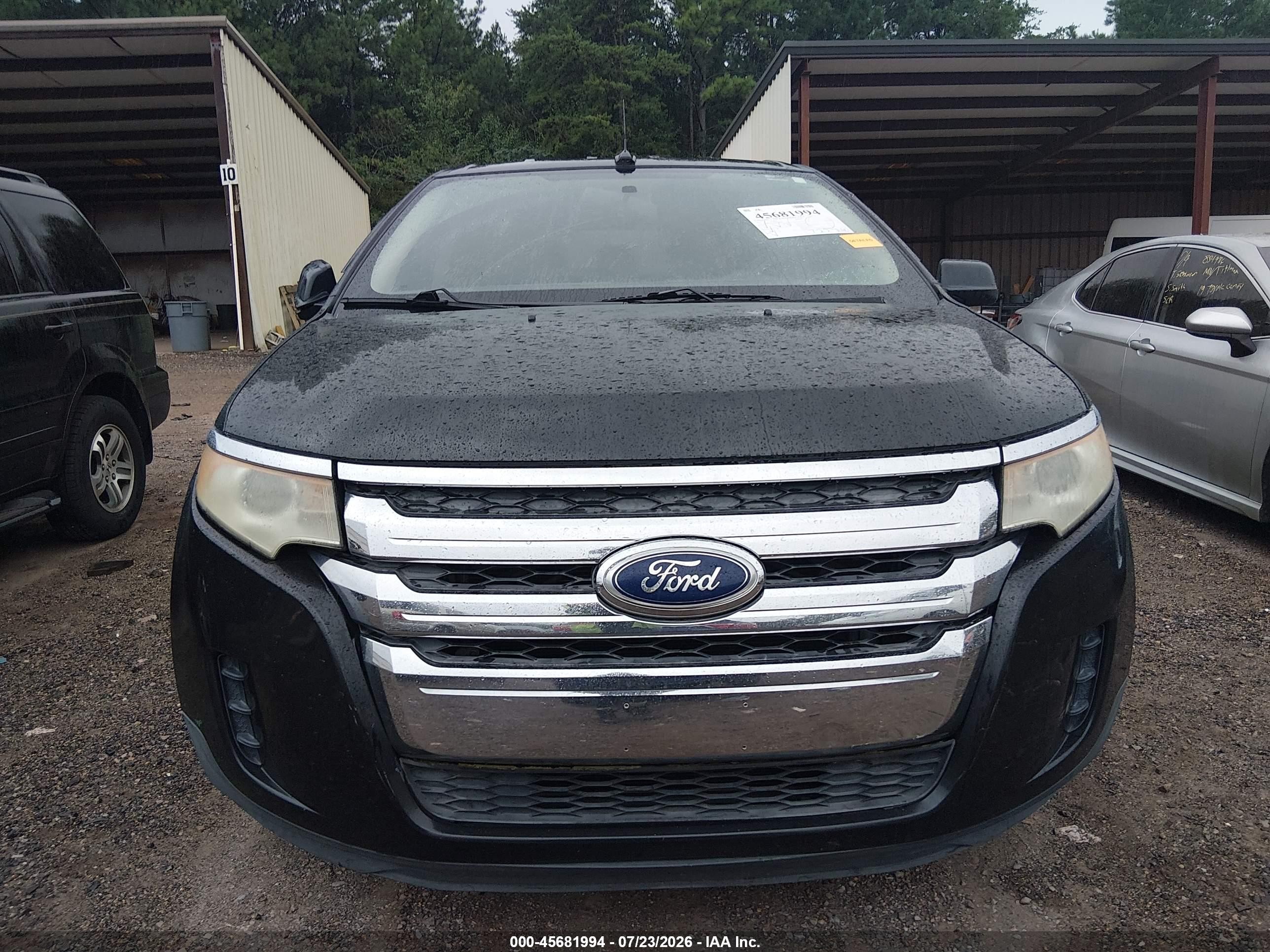 2011 Ford Edge Se Black vin: 2FMDK3GC6BBA88997