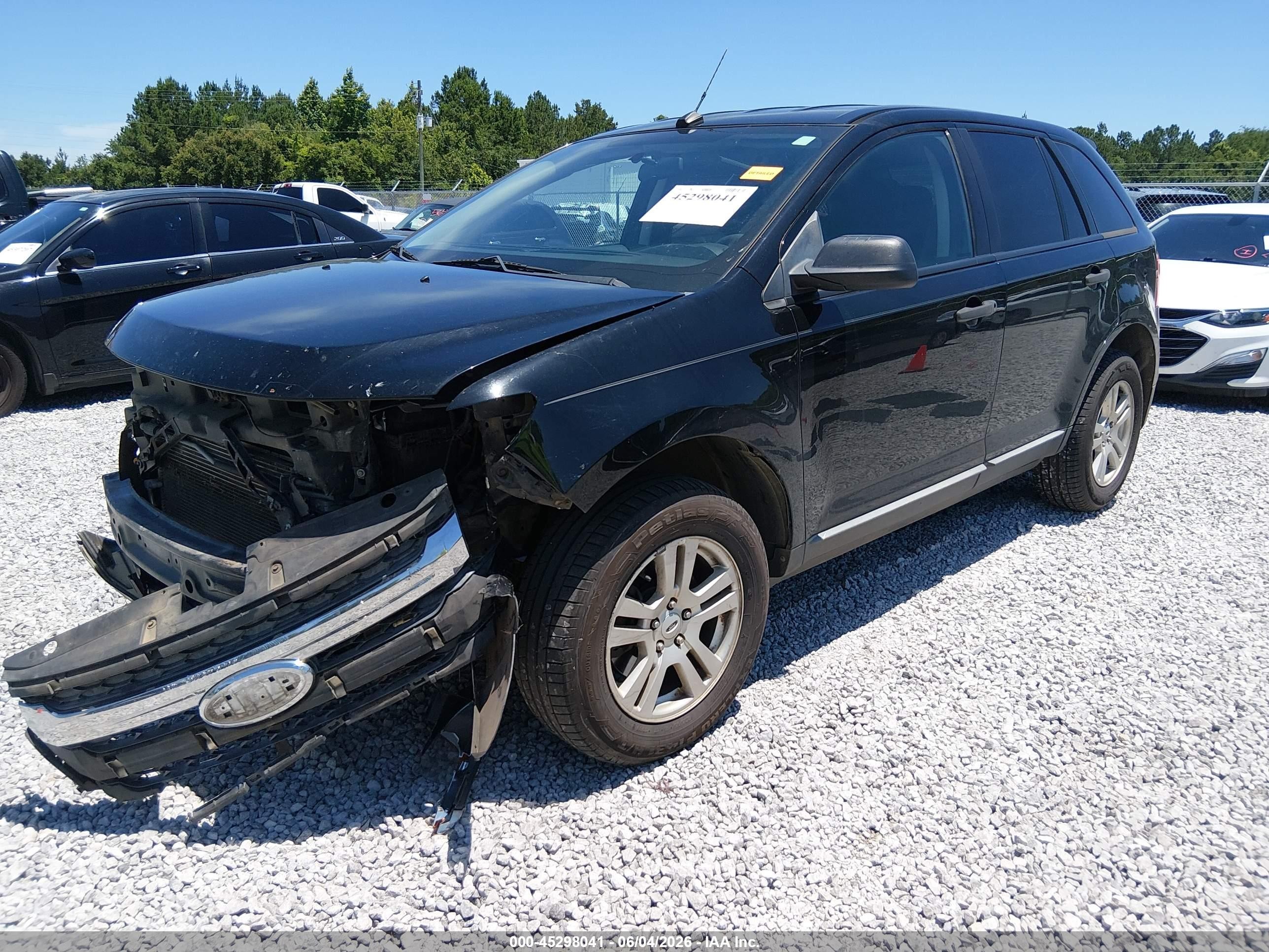 2011 Ford Edge Se Black vin: 2FMDK3GC6BBB49992