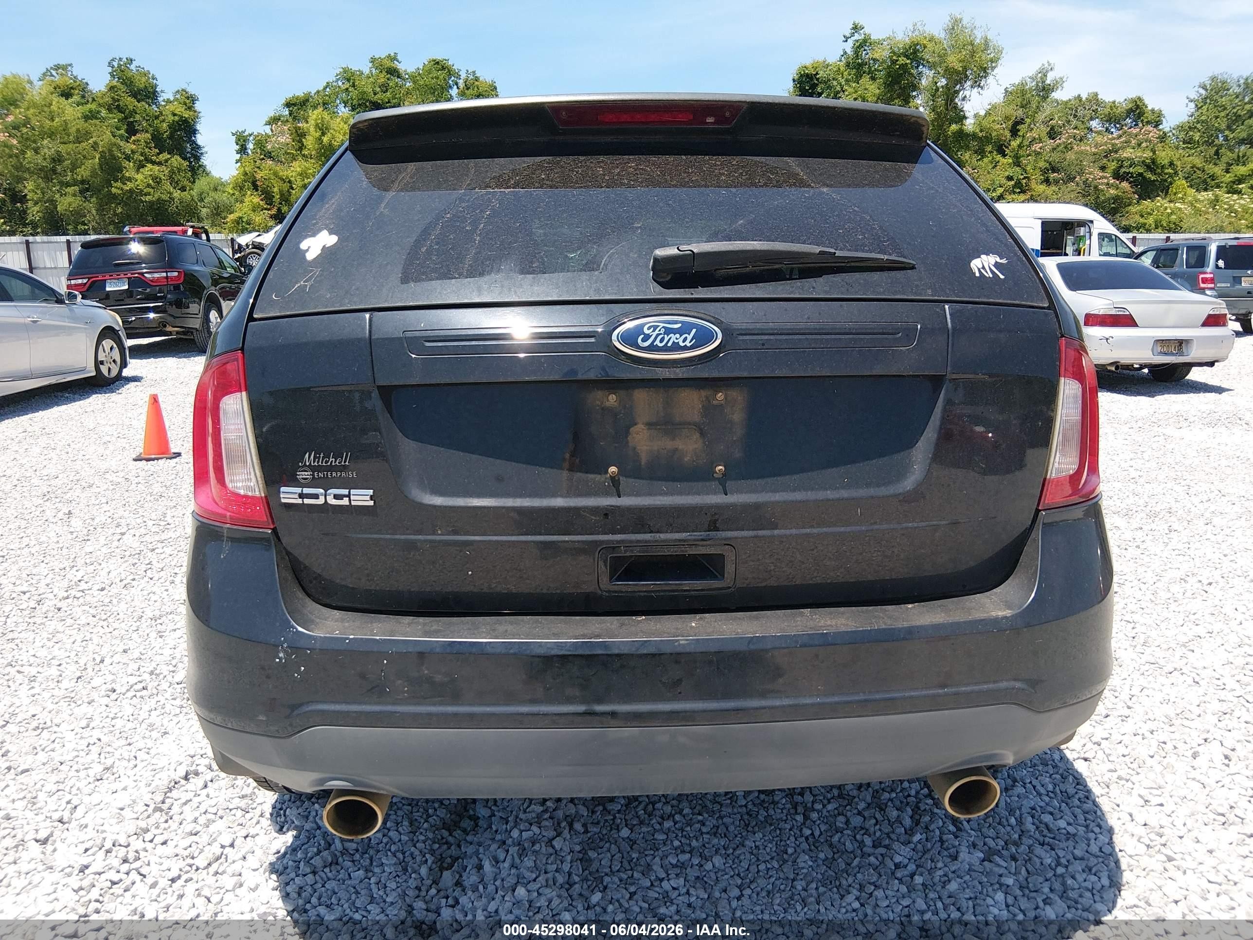2011 Ford Edge Se Black vin: 2FMDK3GC6BBB49992