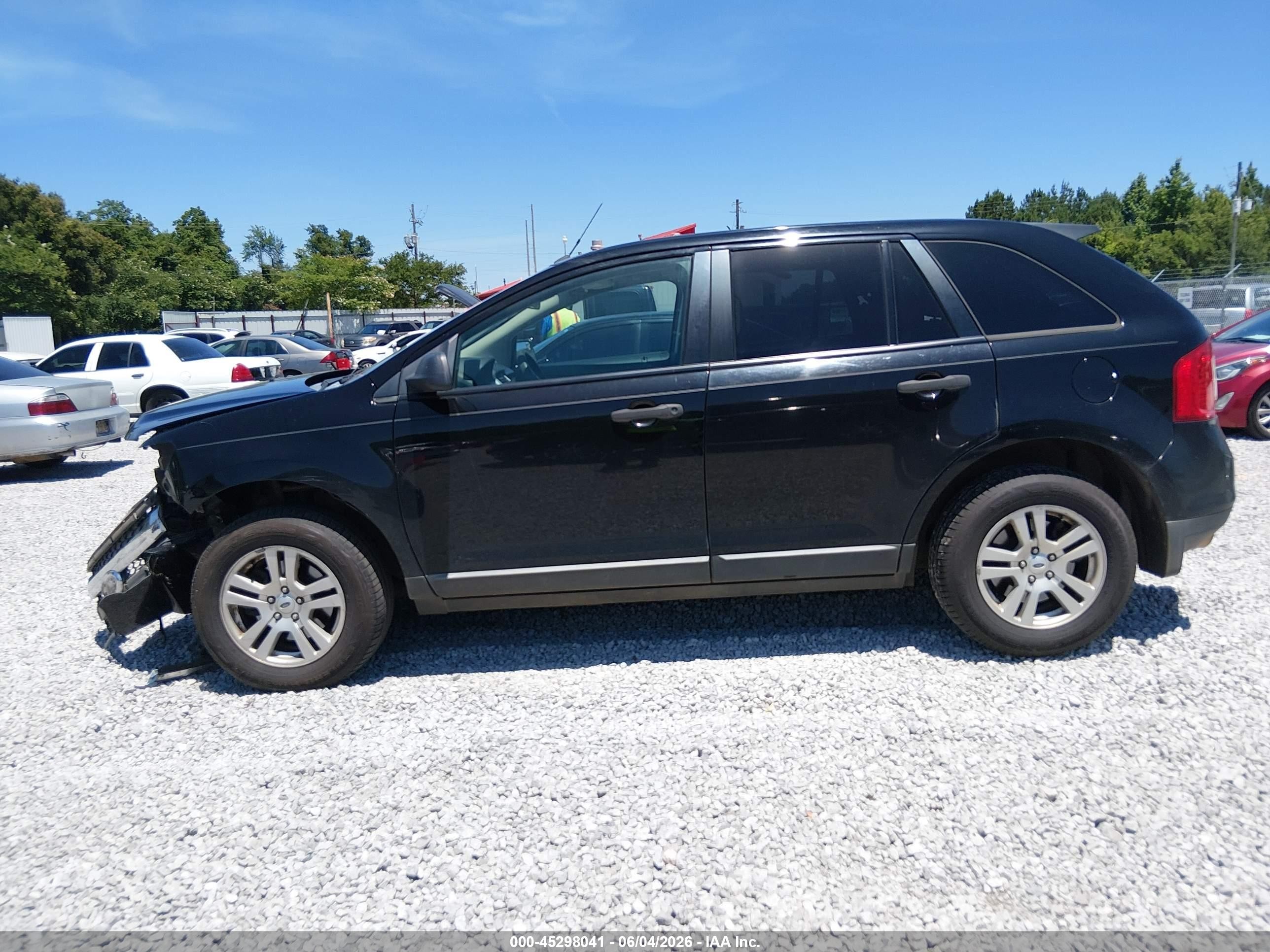 2011 Ford Edge Se Black vin: 2FMDK3GC6BBB49992