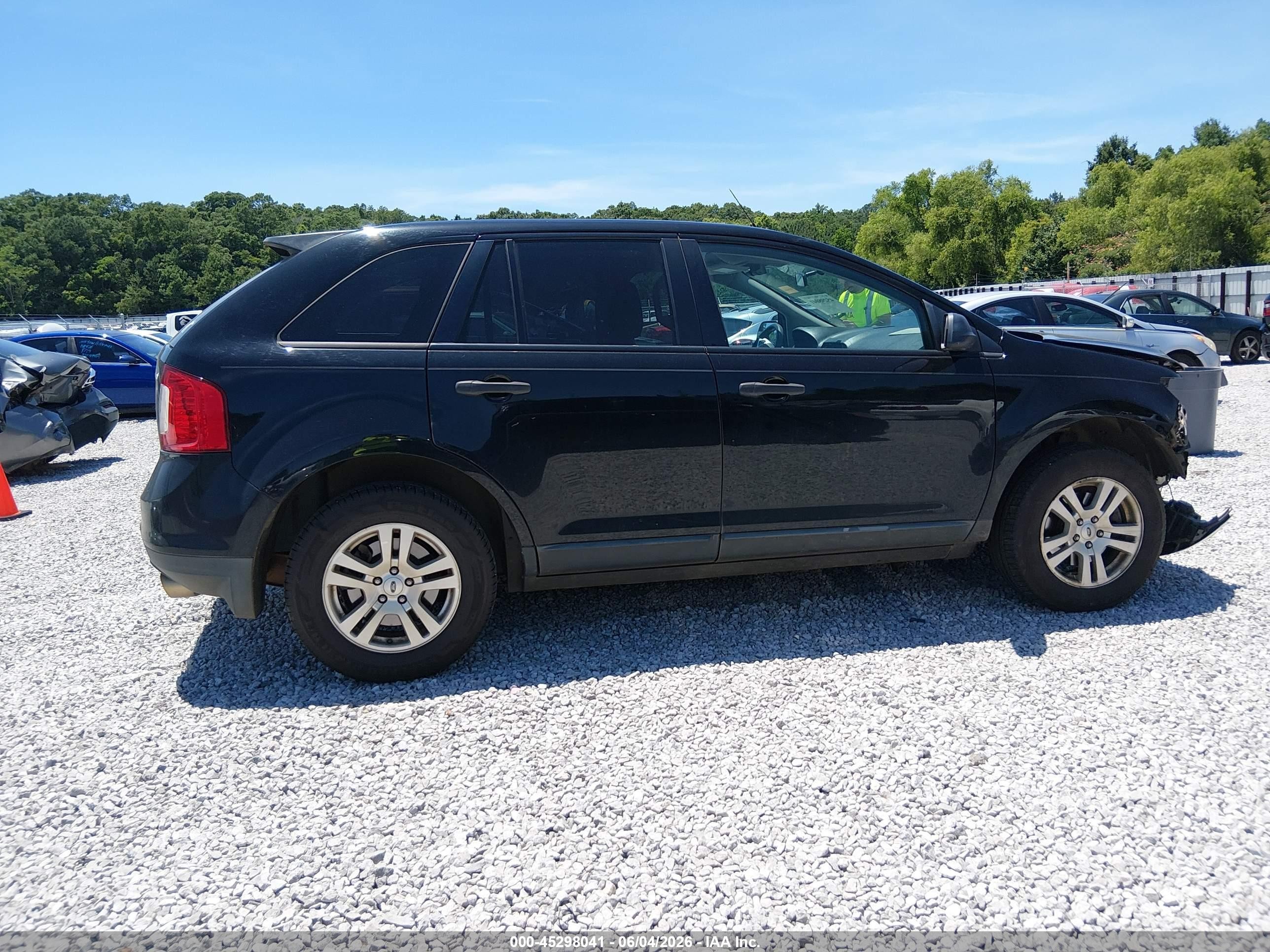 2011 Ford Edge Se Black vin: 2FMDK3GC6BBB49992