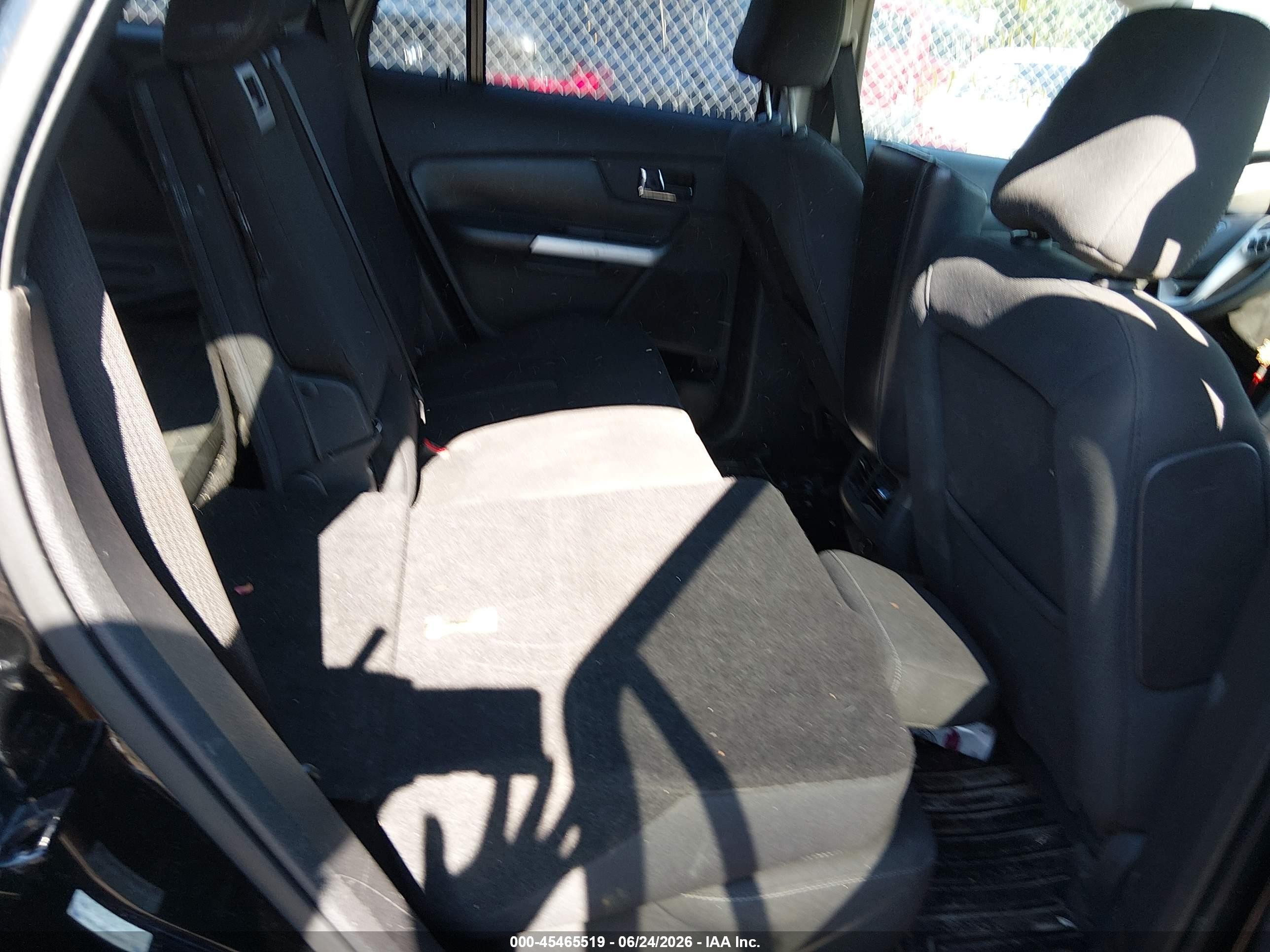 2011 Ford Edge Se Черный vin: 2FMDK3GC6BBB57915
