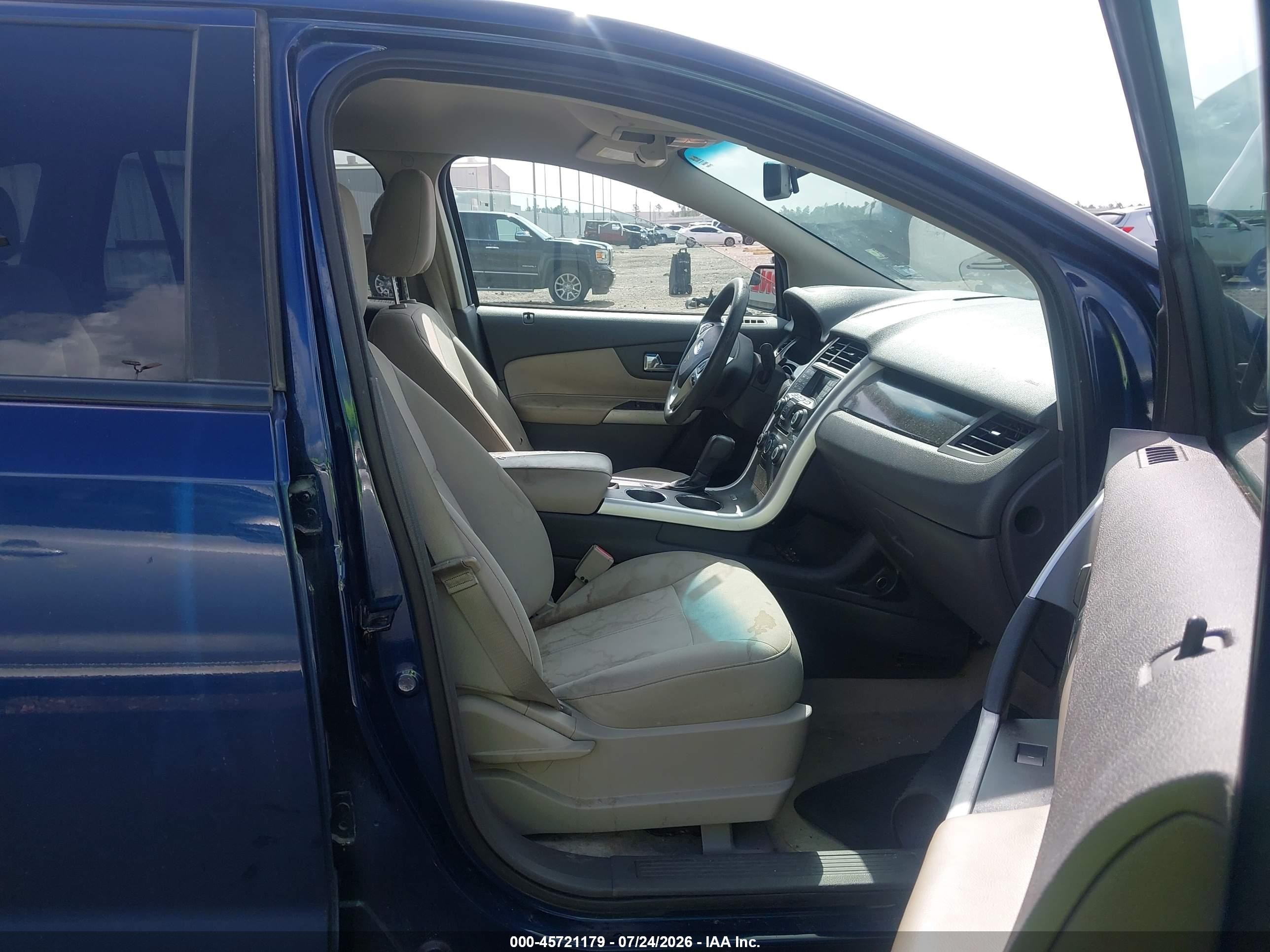 2012 Ford Edge Se Blue vin: 2FMDK3GC6CBA18546