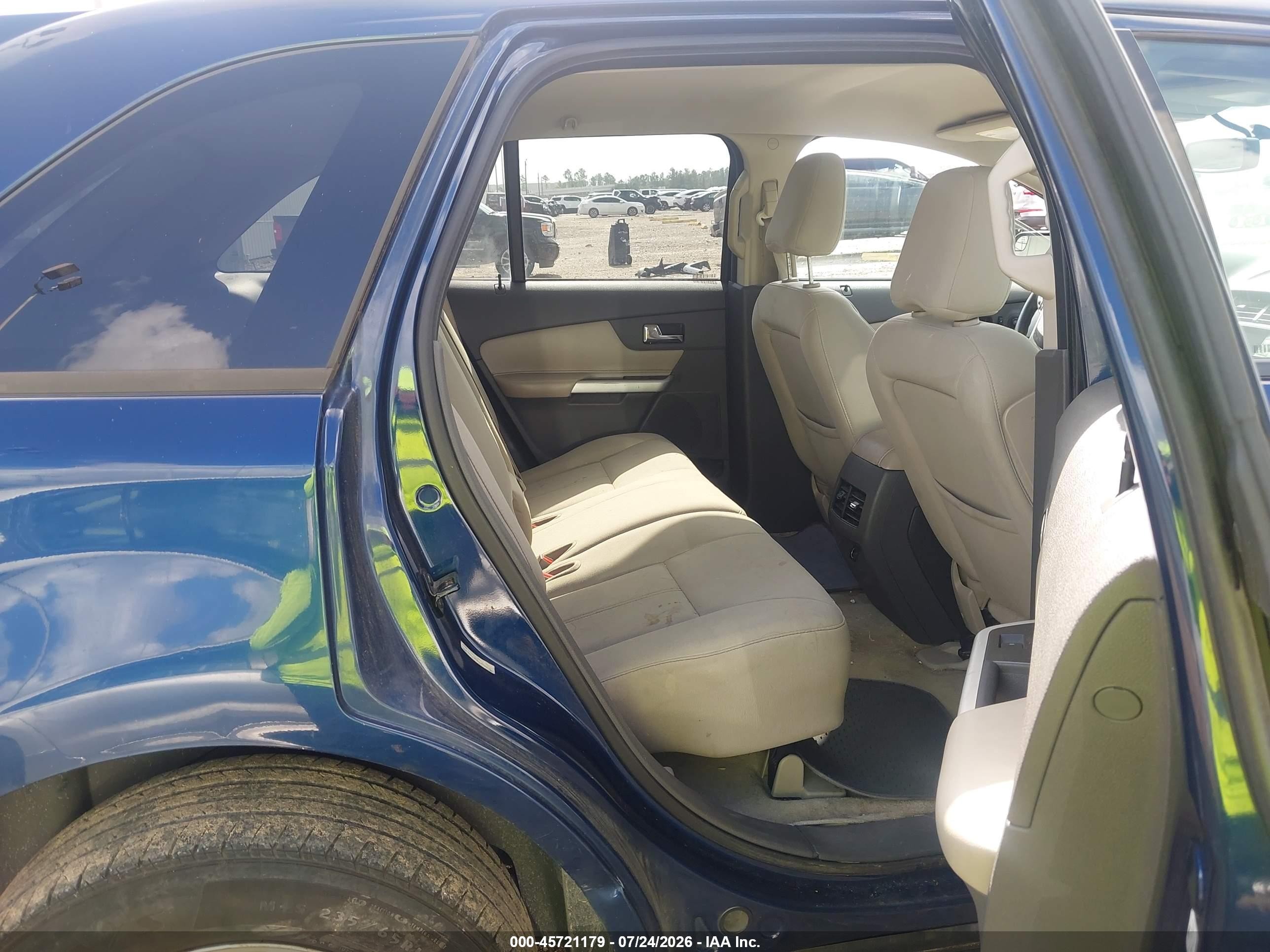 2012 Ford Edge Se Blue vin: 2FMDK3GC6CBA18546