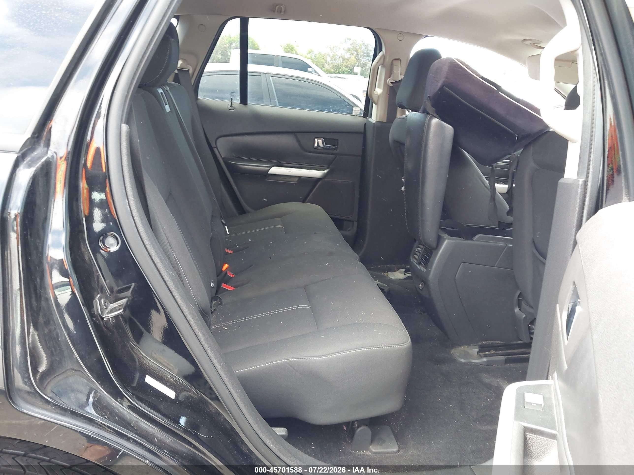 2012 Ford Edge Se Black vin: 2FMDK3GC6CBA27523