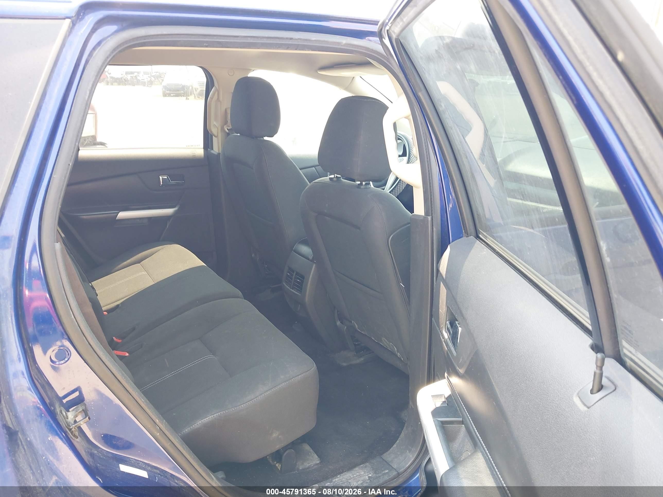 2013 Ford Edge Se Blue vin: 2FMDK3GC6DBA88372