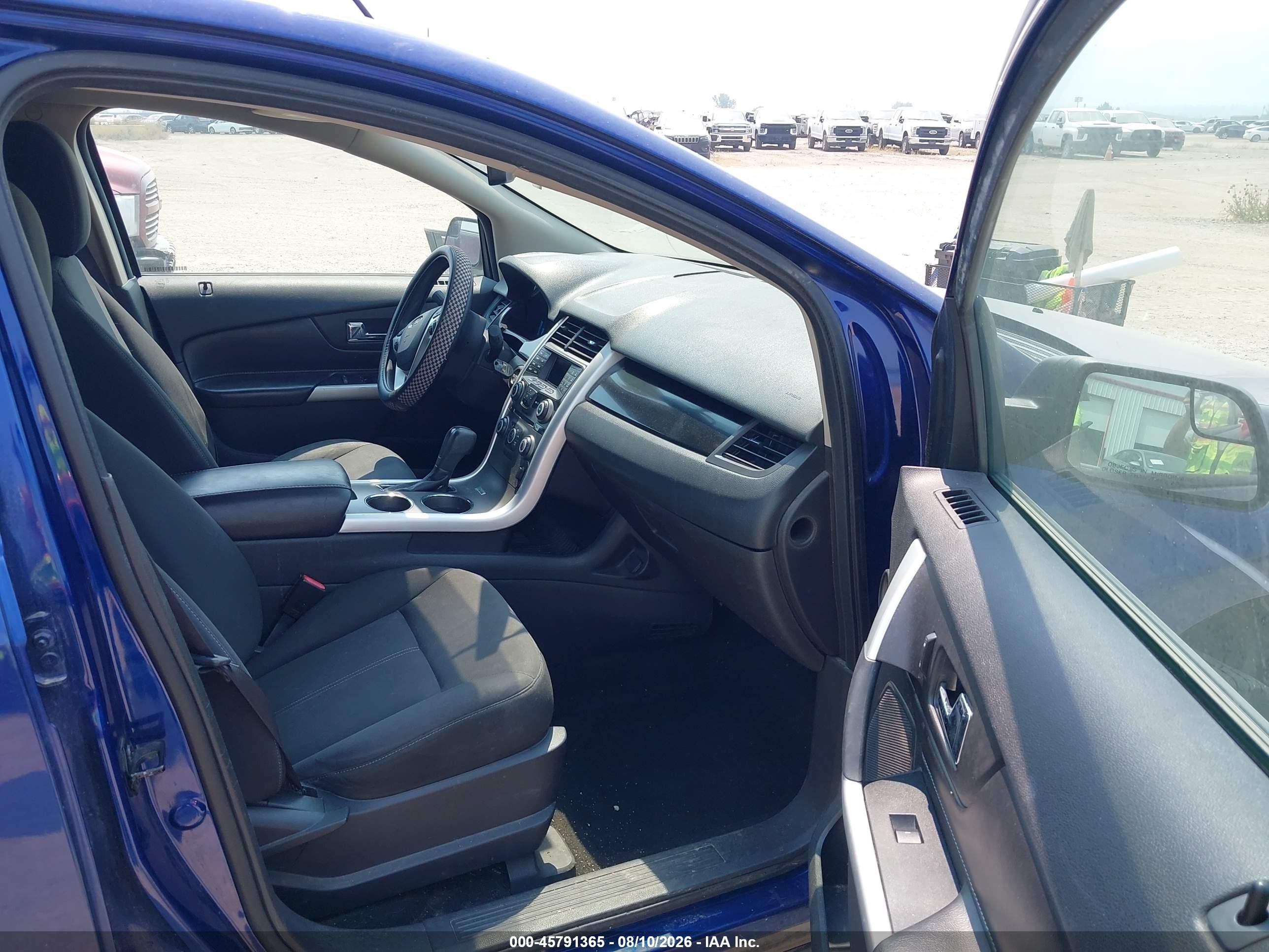 2013 Ford Edge Se Blue vin: 2FMDK3GC6DBA88372